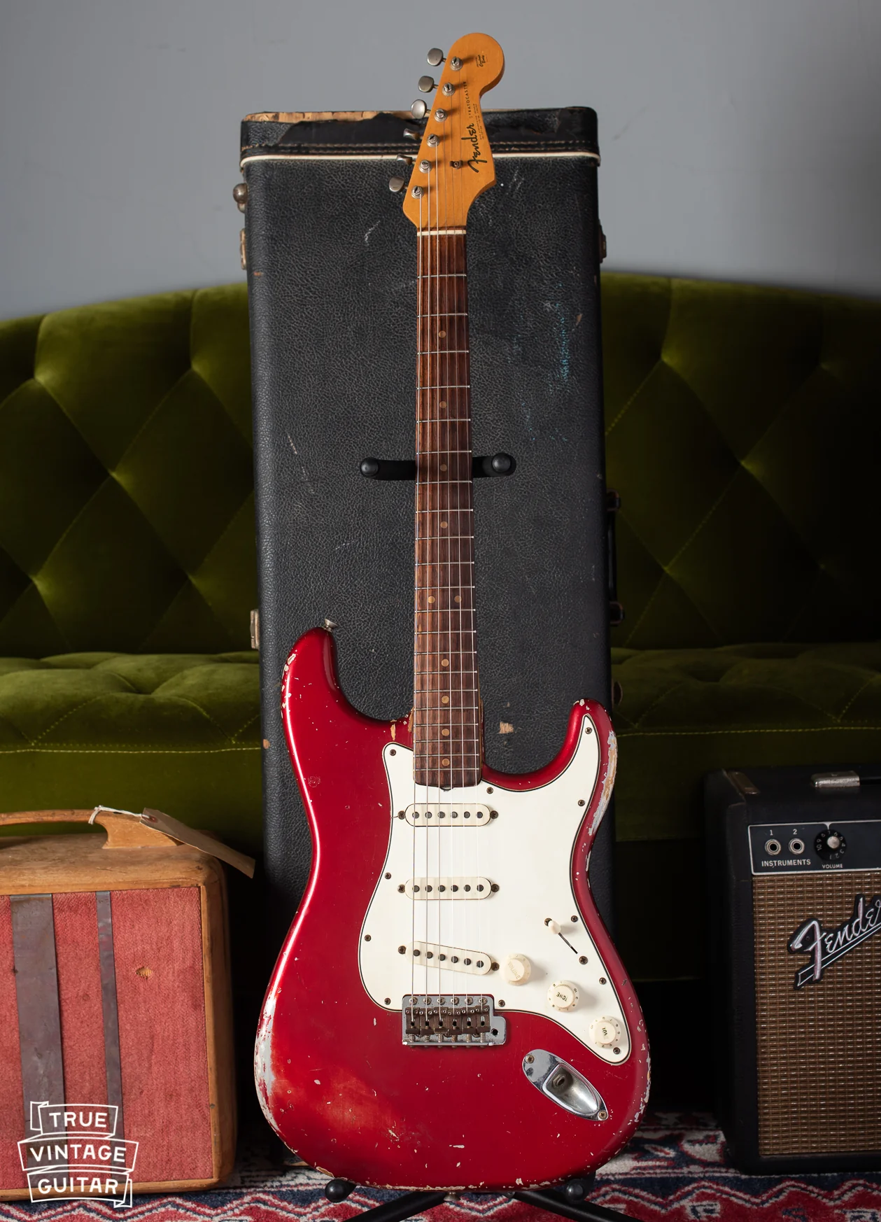 Fender Stratocaster 1964 Candy Apple Red Metallic - Image 2