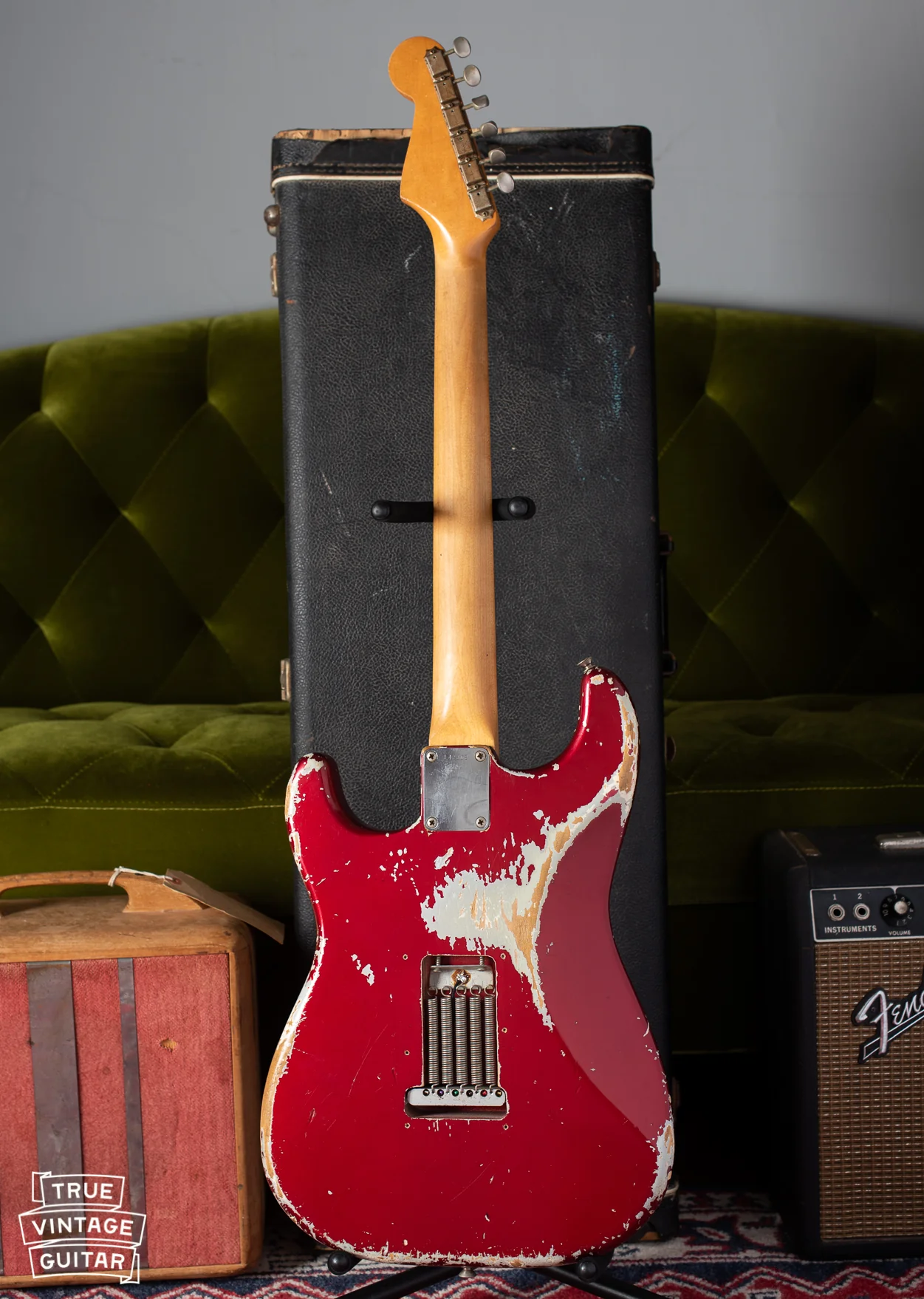 Fender Stratocaster 1964 Candy Apple Red Metallic - Image 3
