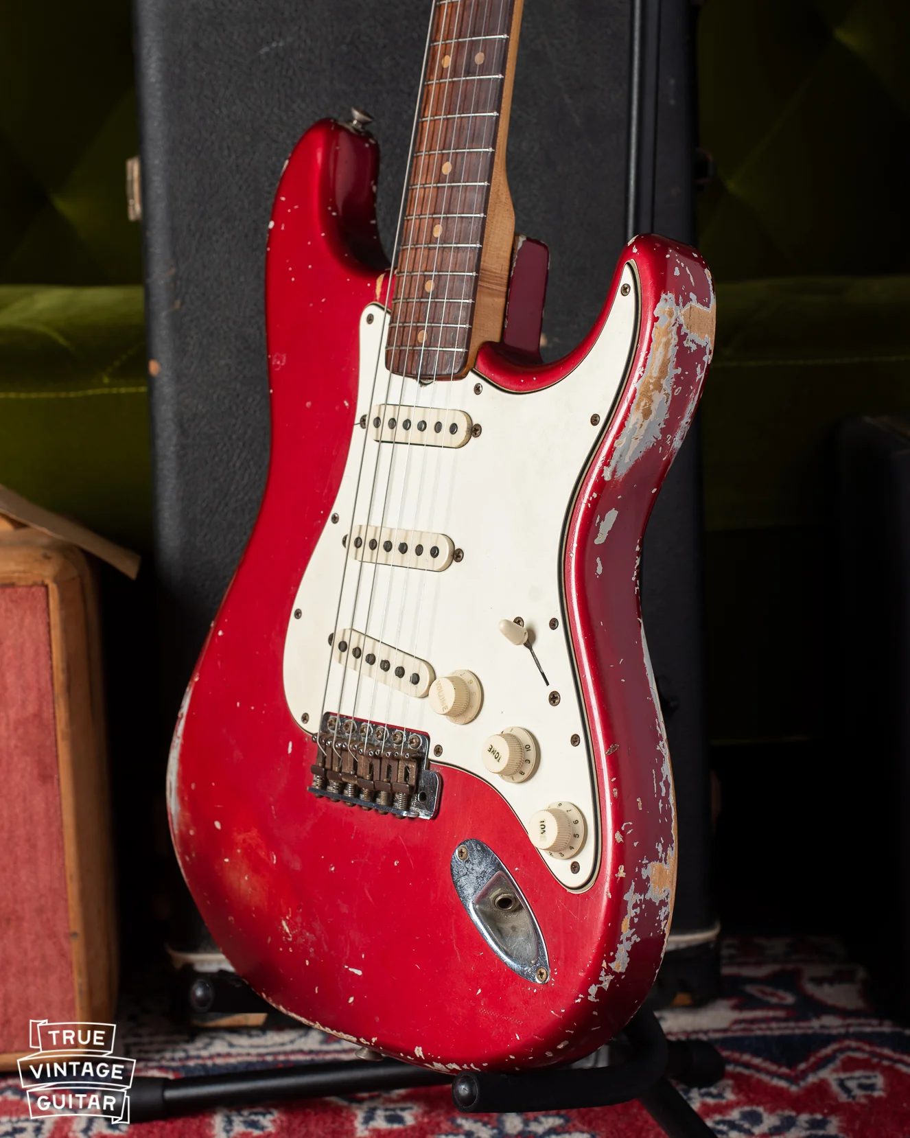 Fender Stratocaster 1964 Candy Apple Red Metallic - Image 6