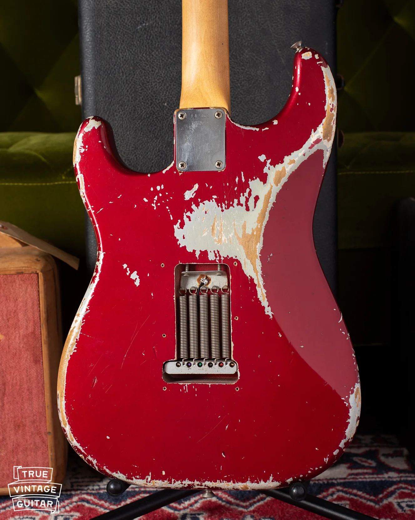 Fender Stratocaster 1964 Candy Apple Red Metallic - Image 8
