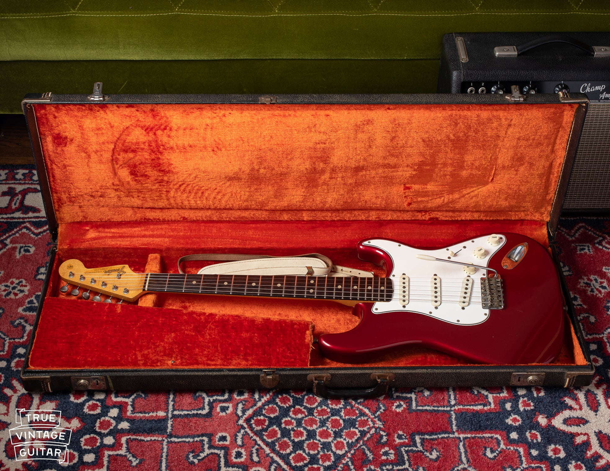 Candy Apple Red '65 Strat - Image 11