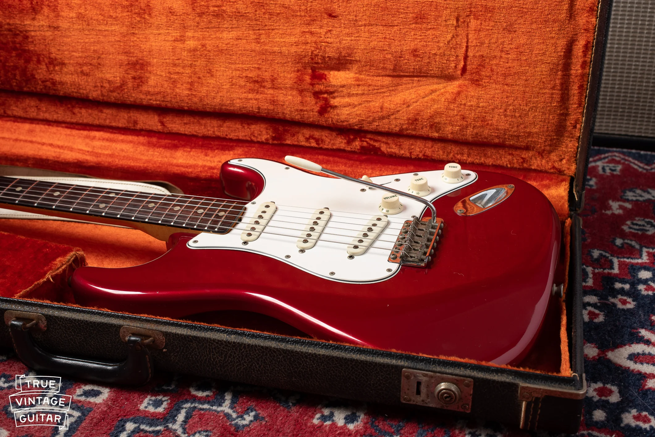 Candy Apple Red '65 Strat - Image 12