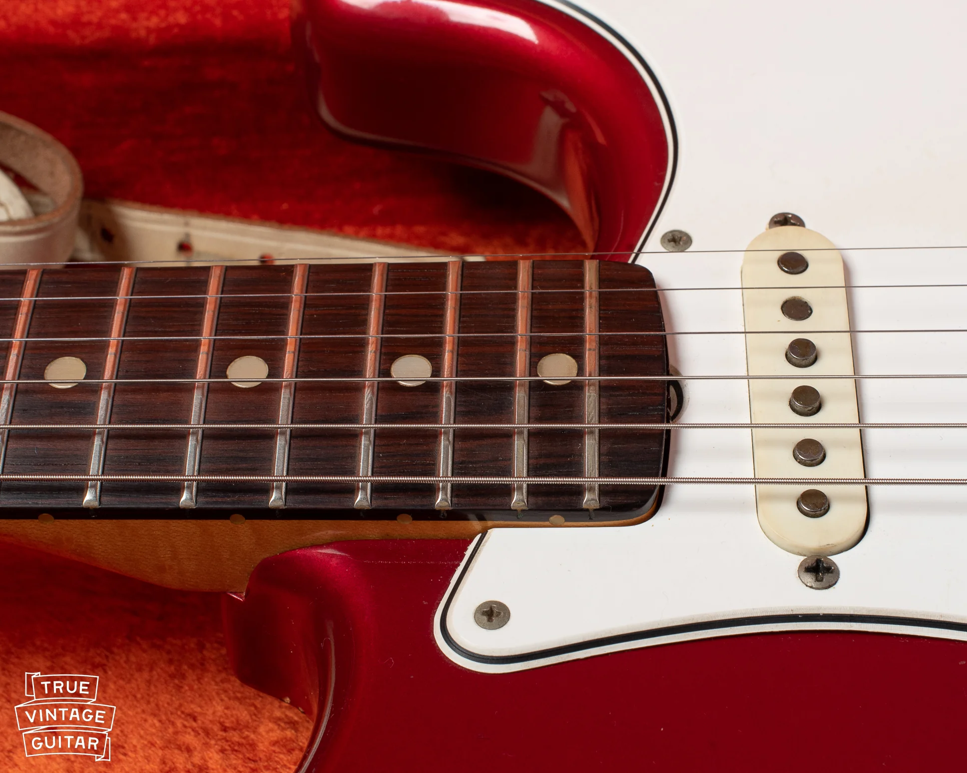 Candy Apple Red '65 Strat - Image 13