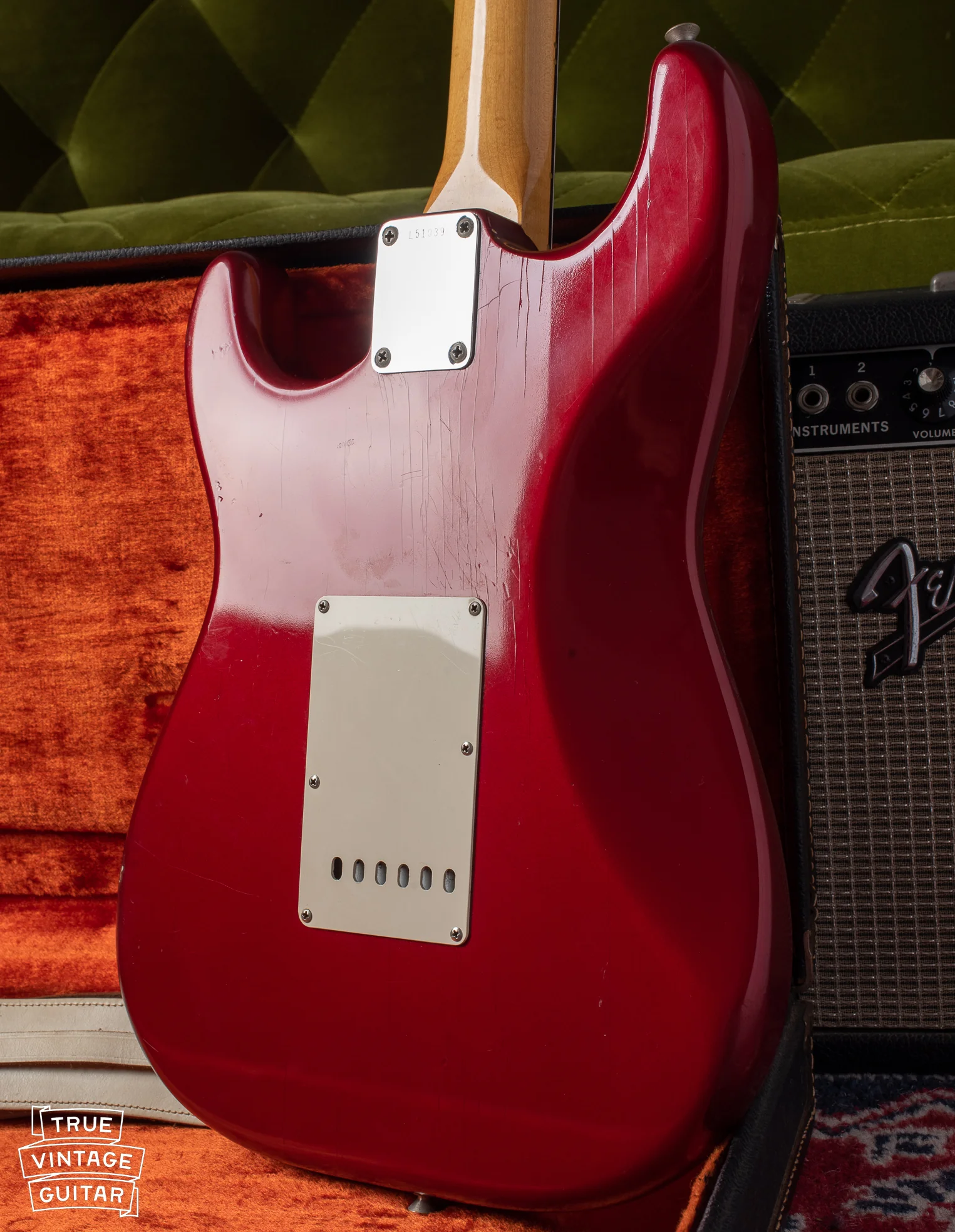 Candy Apple Red '65 Strat - Image 6