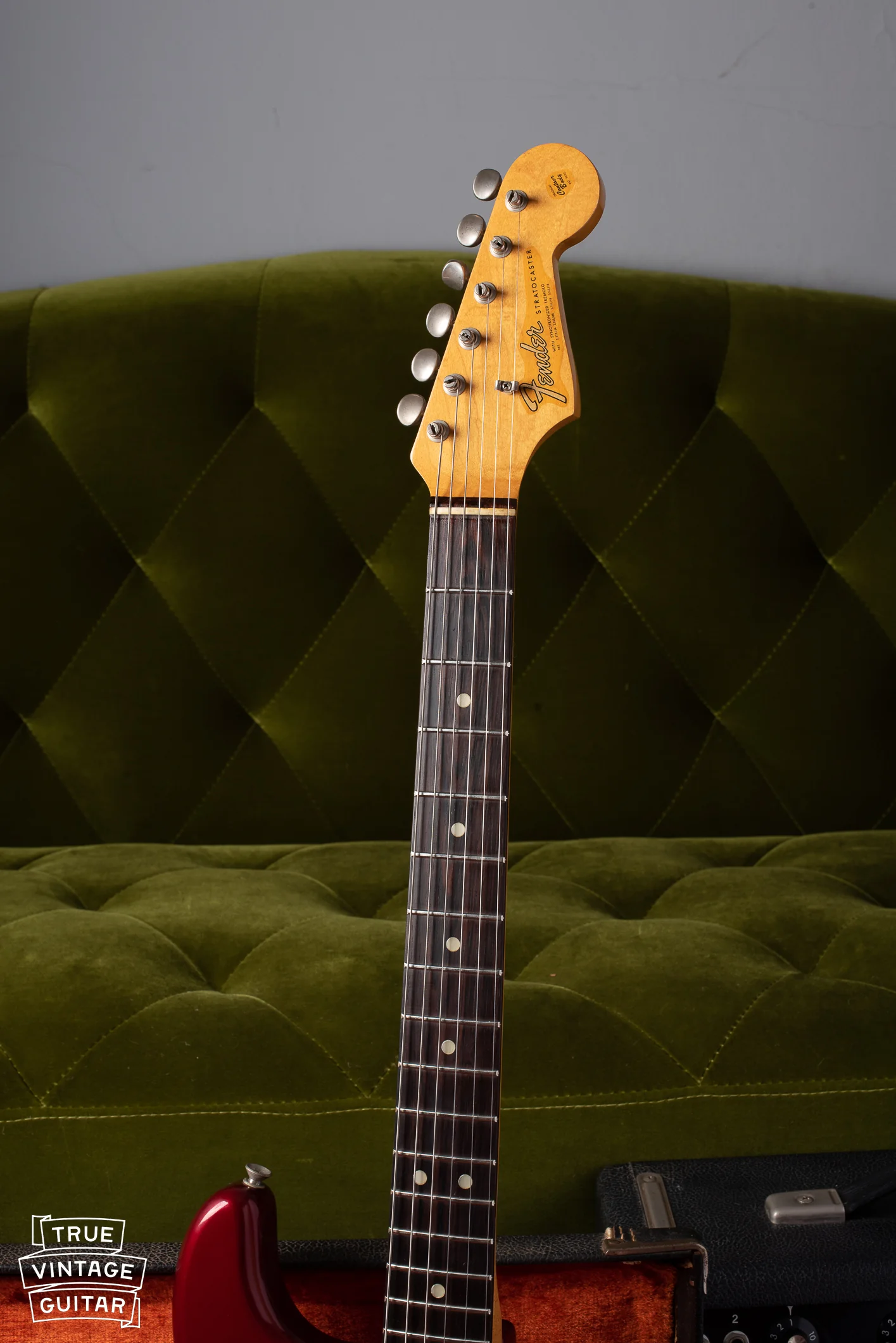 Candy Apple Red '65 Strat - Image 8