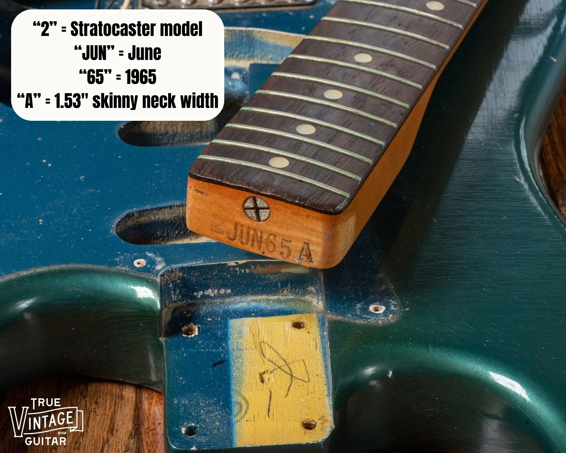 Fender Stratocaster 1965 Lake Placid Blue A Neck - Image 14