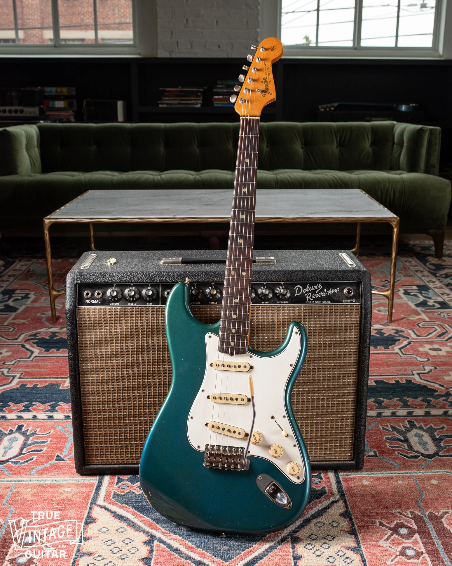 Fender Stratocaster 1965 Lake Placid Blue A Neck - Image 2