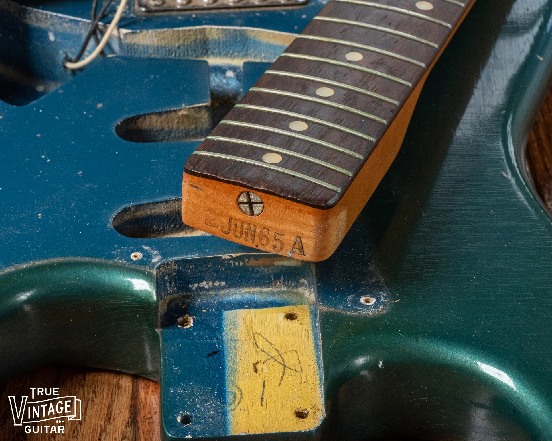 Fender Stratocaster 1965 Lake Placid Blue A Neck - Image 3