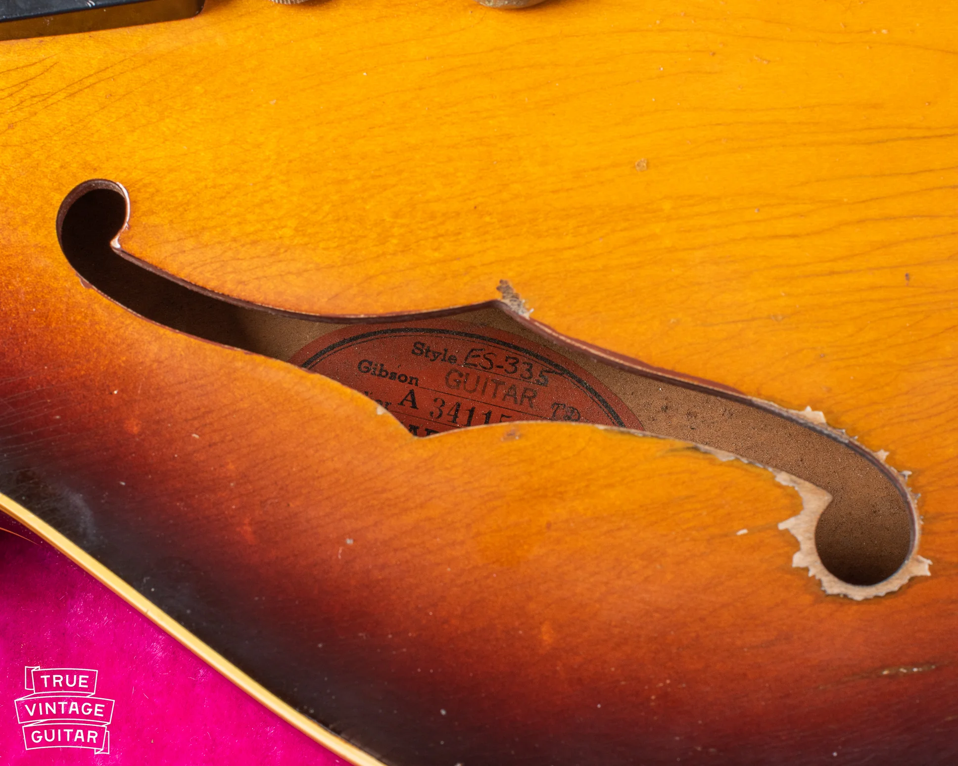 Gibson ES-335 1960 Sunburst - Image 12