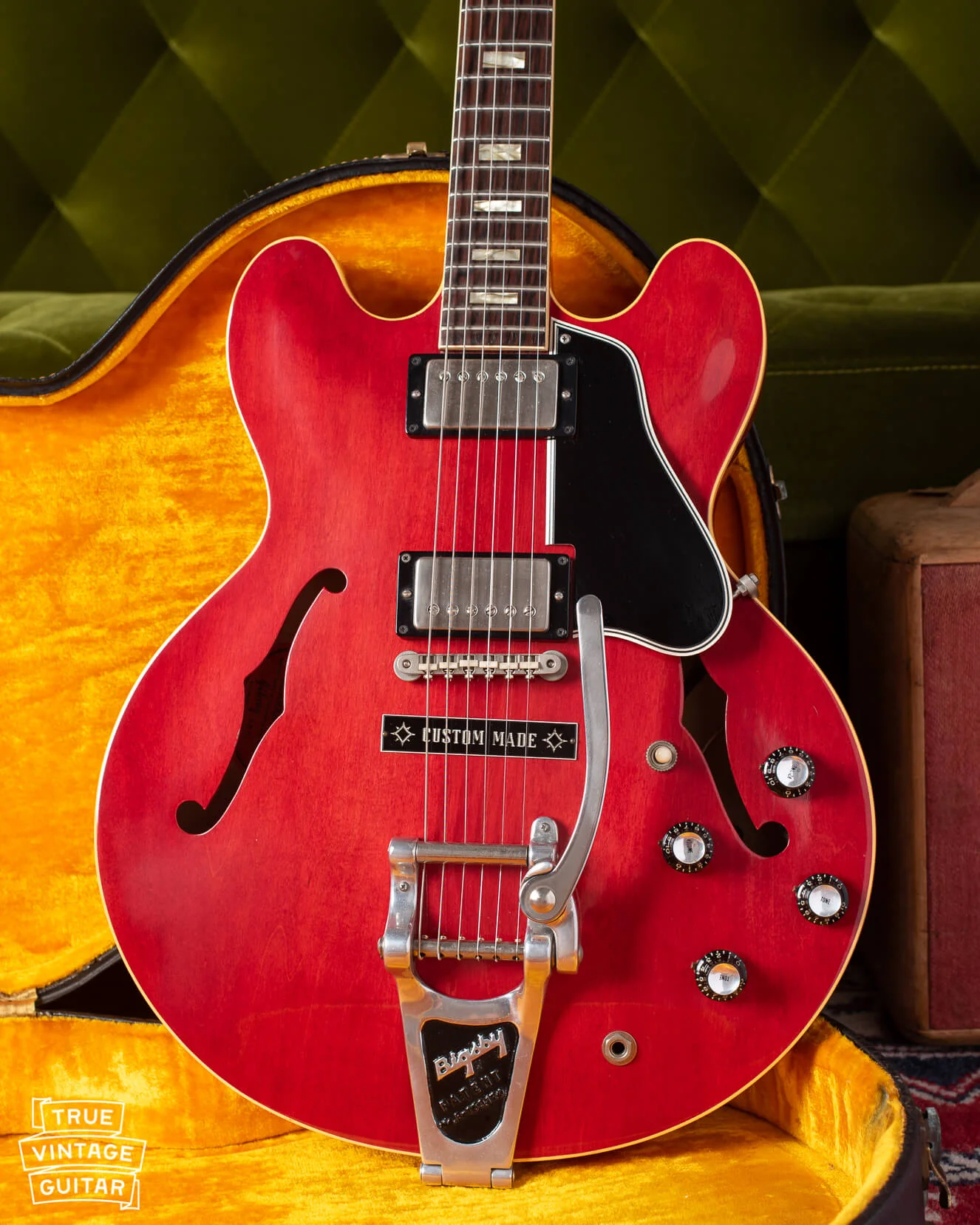 Gibson ES-335 TDC 1963 Red Bigsby