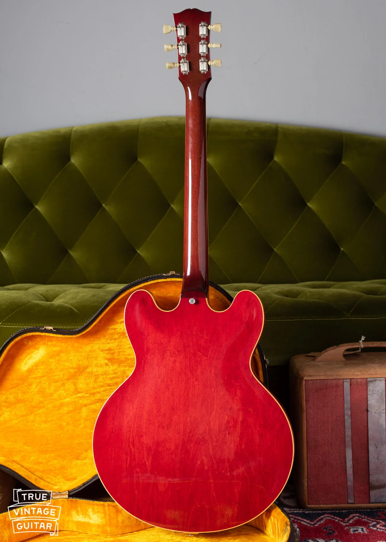 Gibson ES-335 TDC 1963 Red Bigsby - Image 3
