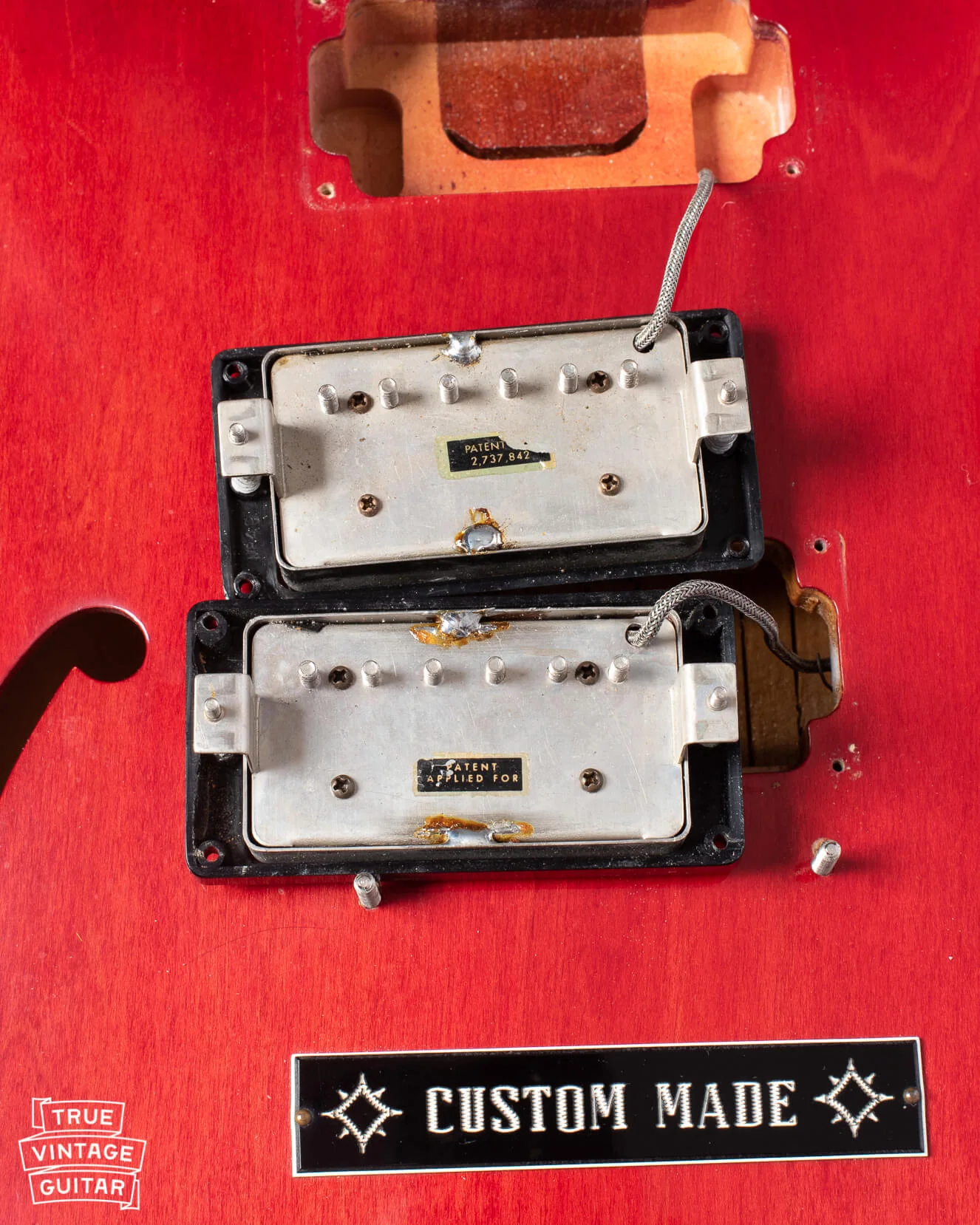 Gibson ES-335 TDC 1963 Red Bigsby - Image 8