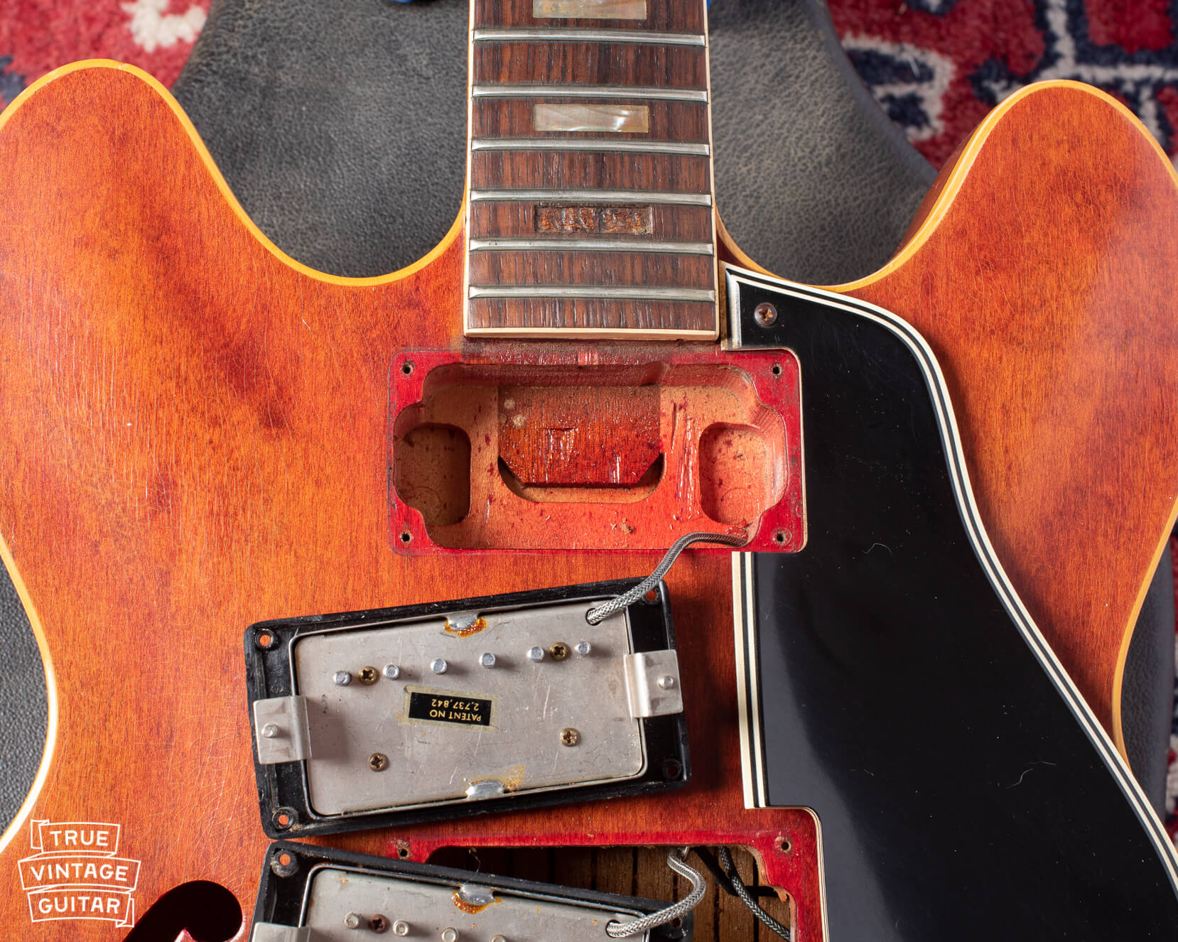 Gibson ES-335 1966 Faded Cherry Red - Image 11