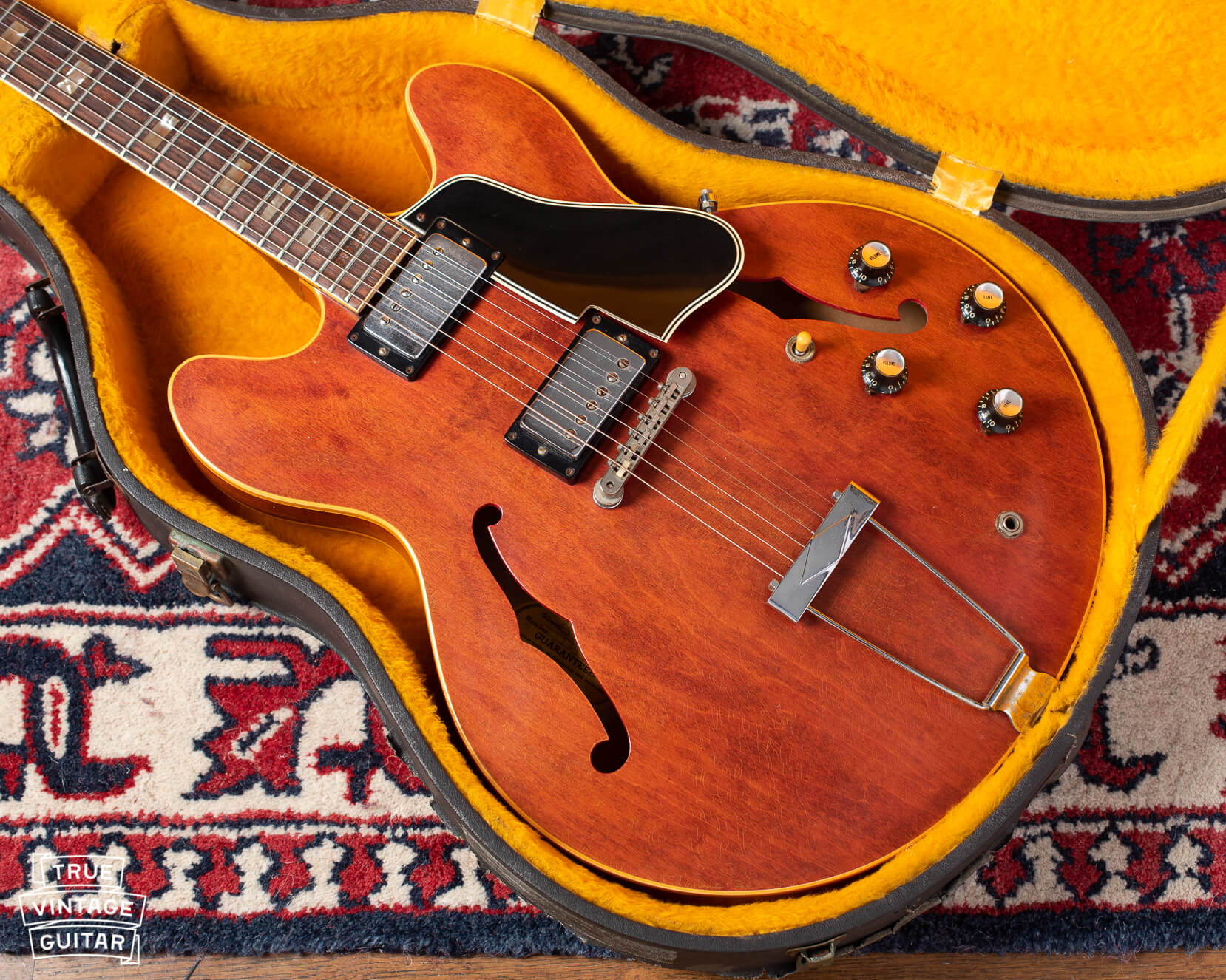 Gibson ES-335 1966 Faded Cherry Red - Image 2