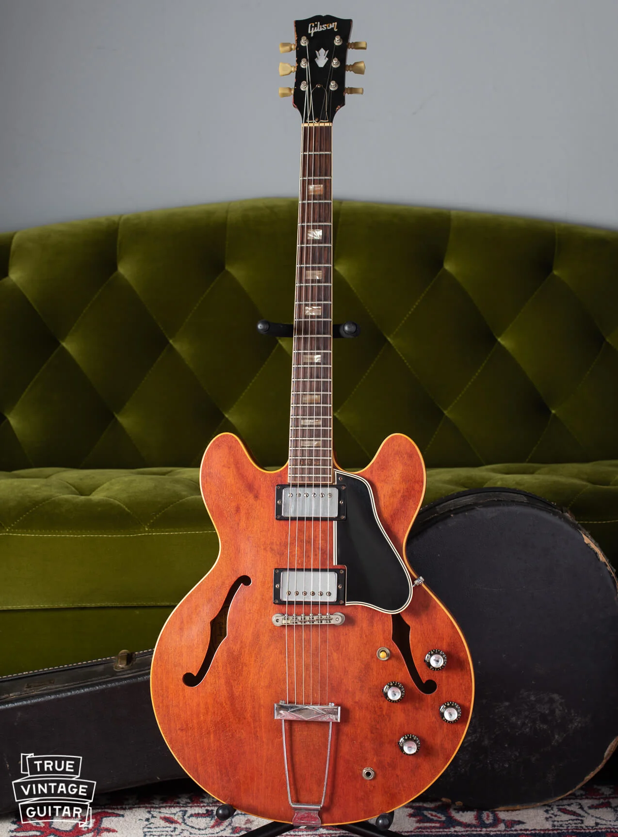 Gibson ES-335 1966 Faded Cherry Red - Image 4