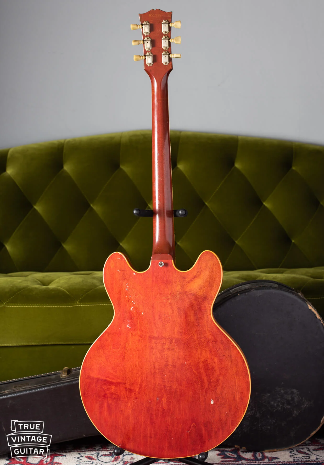 Gibson ES-335 1966 Faded Cherry Red - Image 5