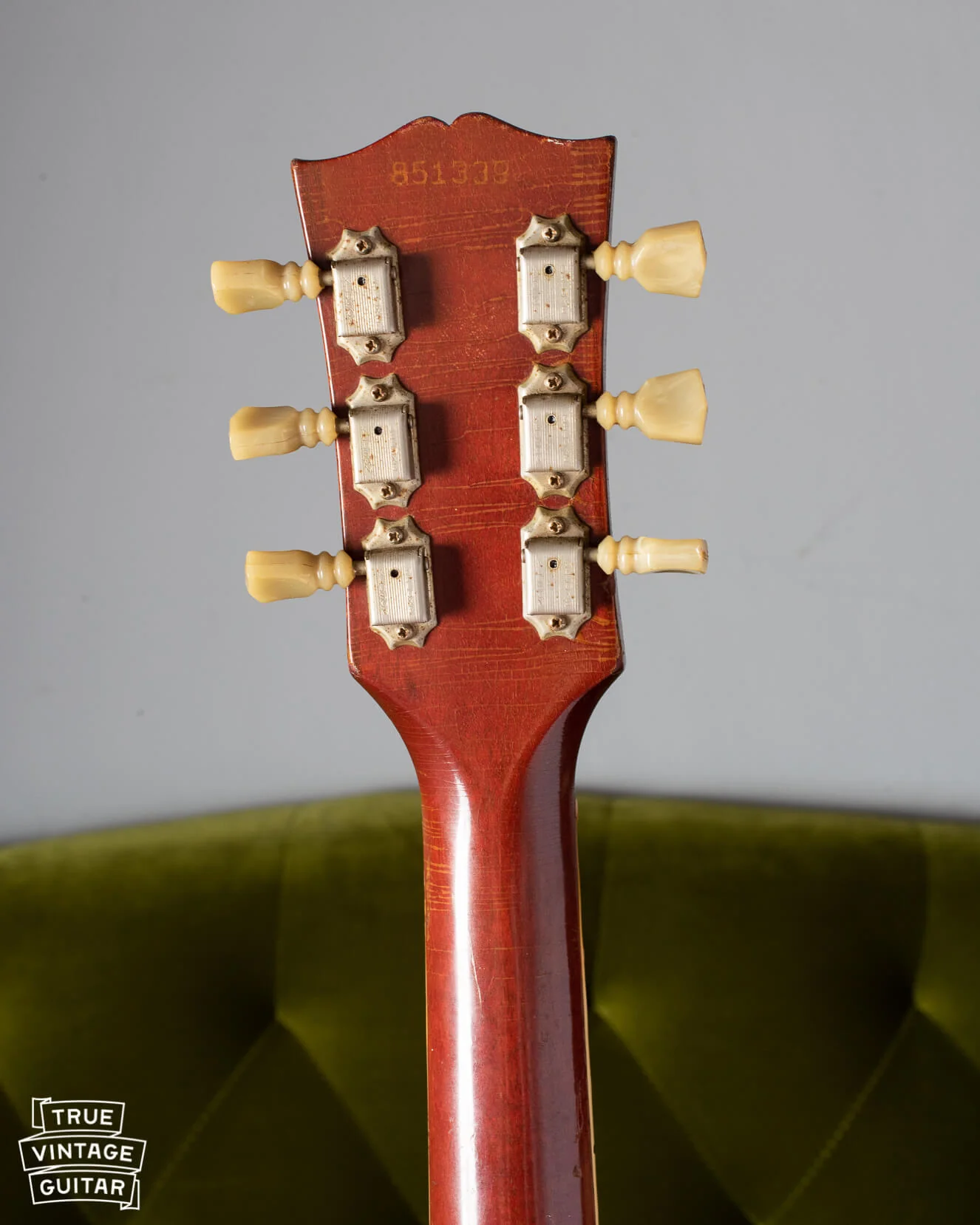 Gibson ES-335 1966 Faded Cherry Red - Image 8