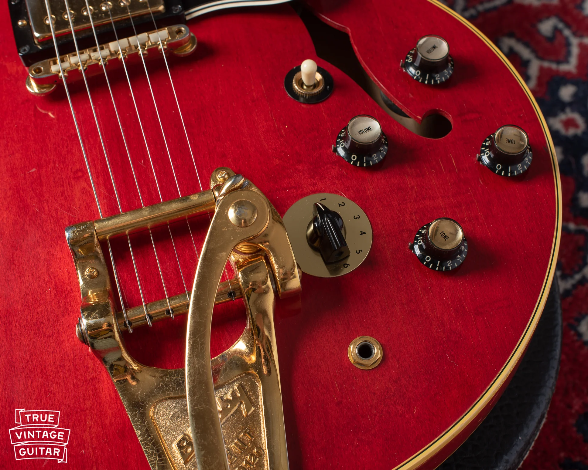 Gibson ES-345 1966 Cherry Red - Image 13