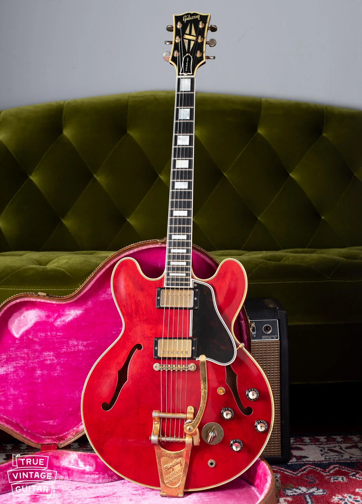 Gibson ES-355 1961 Cherry Red - Image 2