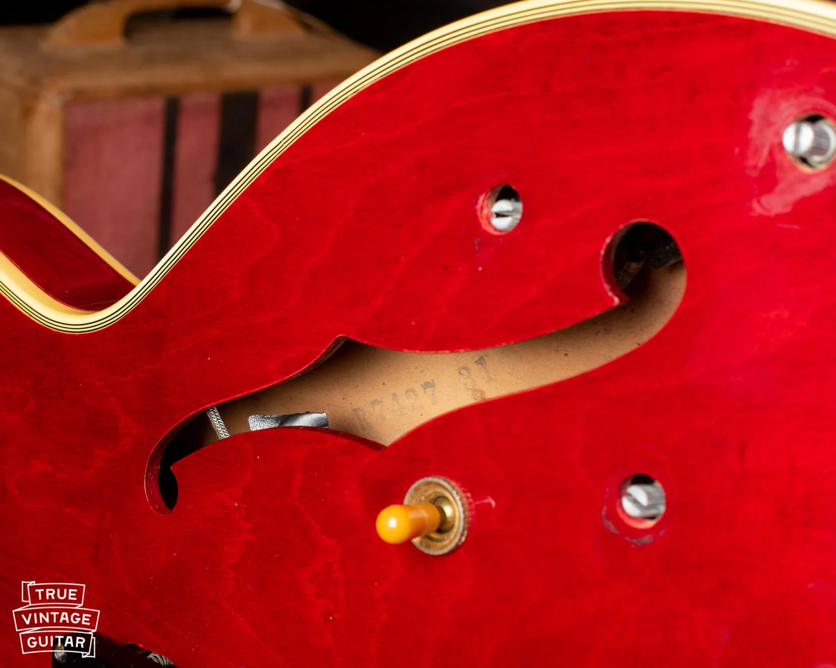 Gibson ES-355 1961 Cherry Red - Image 9
