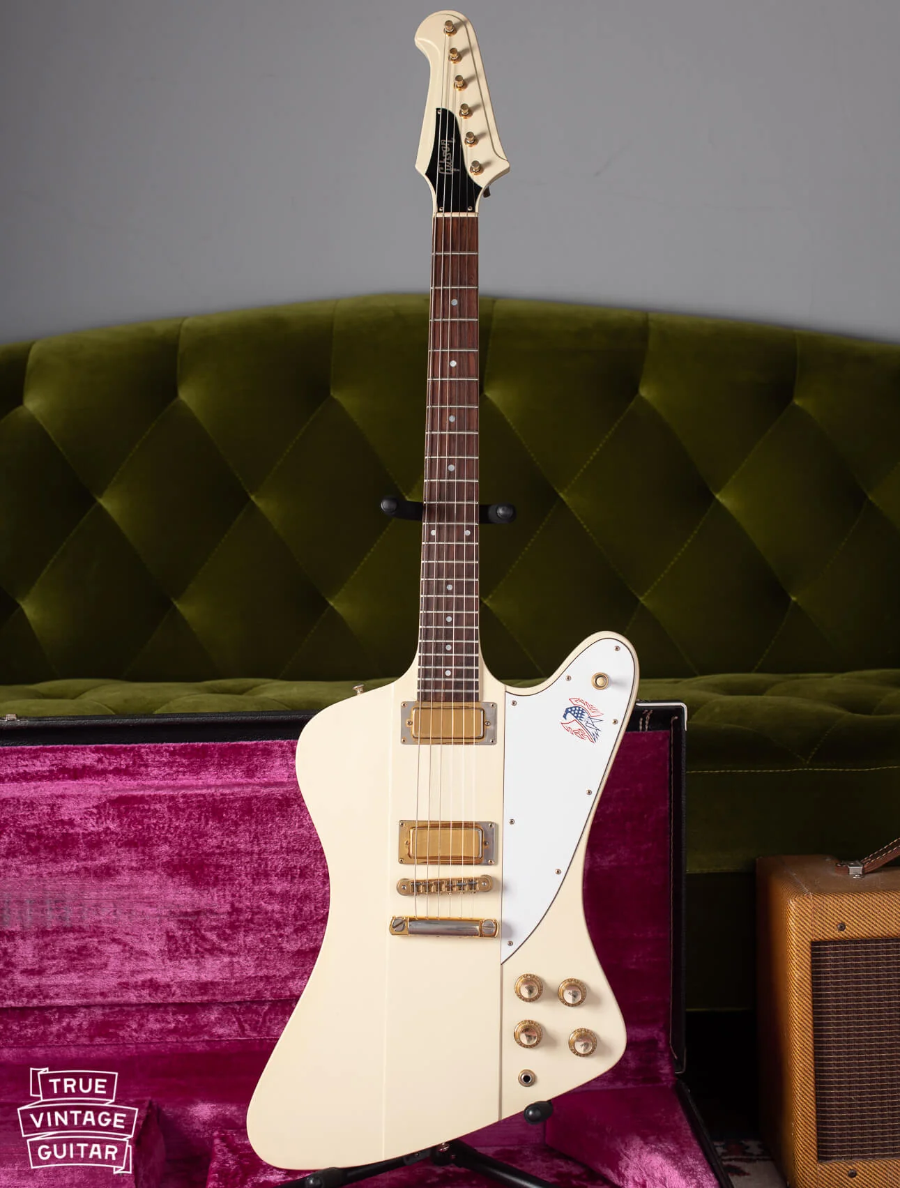 Gibson Firebird 76 White 1977 - Image 2