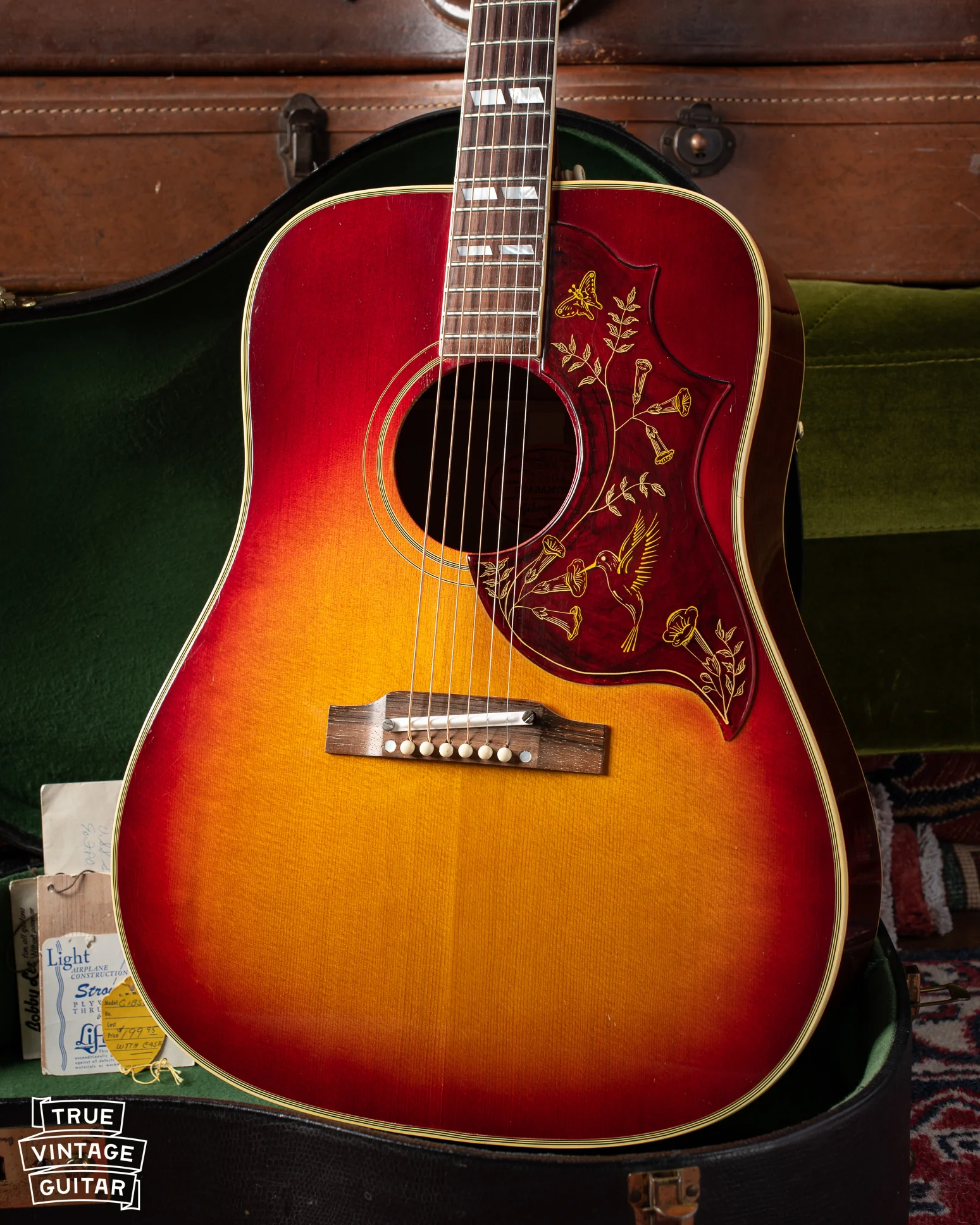 Gibson Hummingbird 1961 with tags
