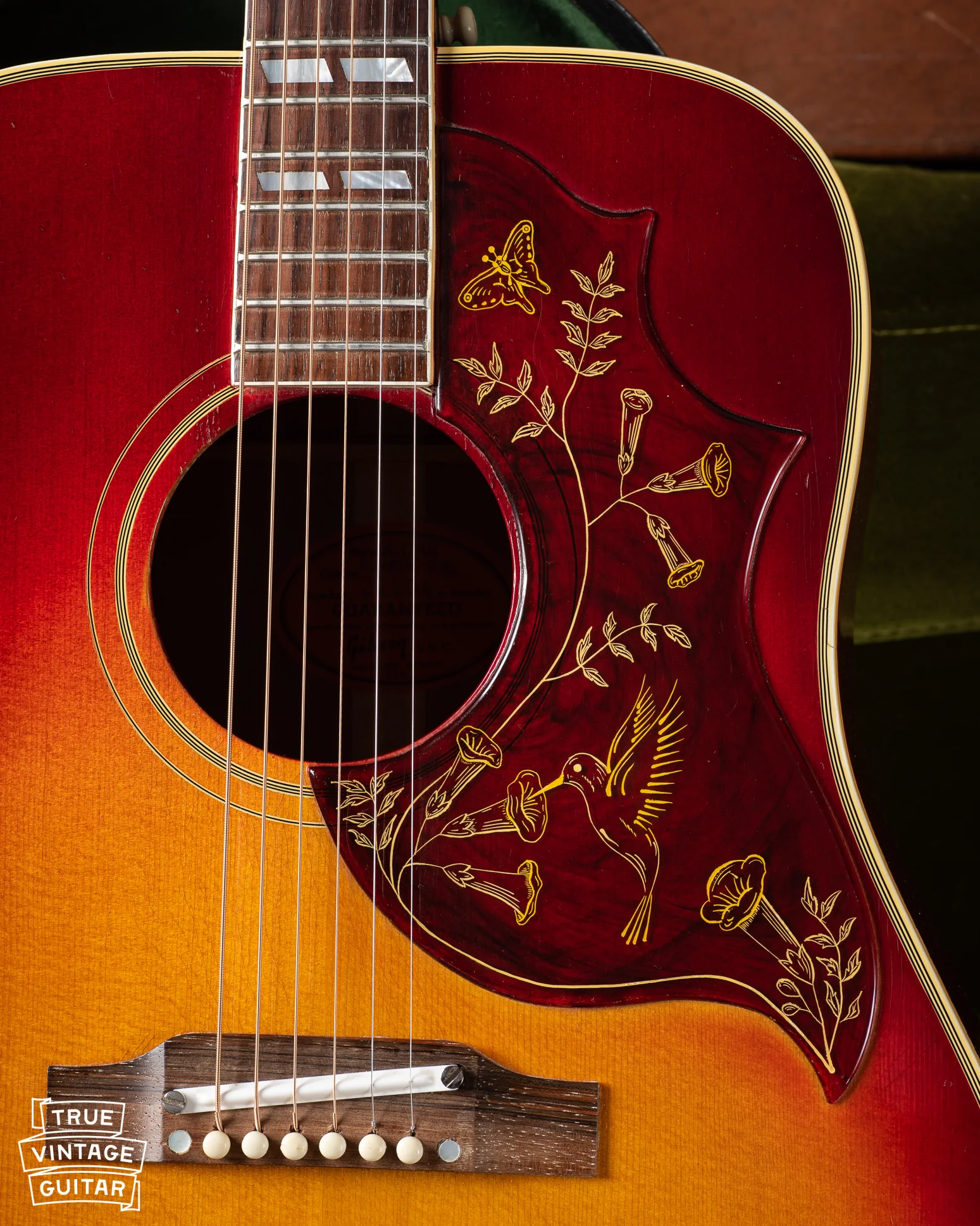 Gibson Hummingbird 1961 with tags - Image 14