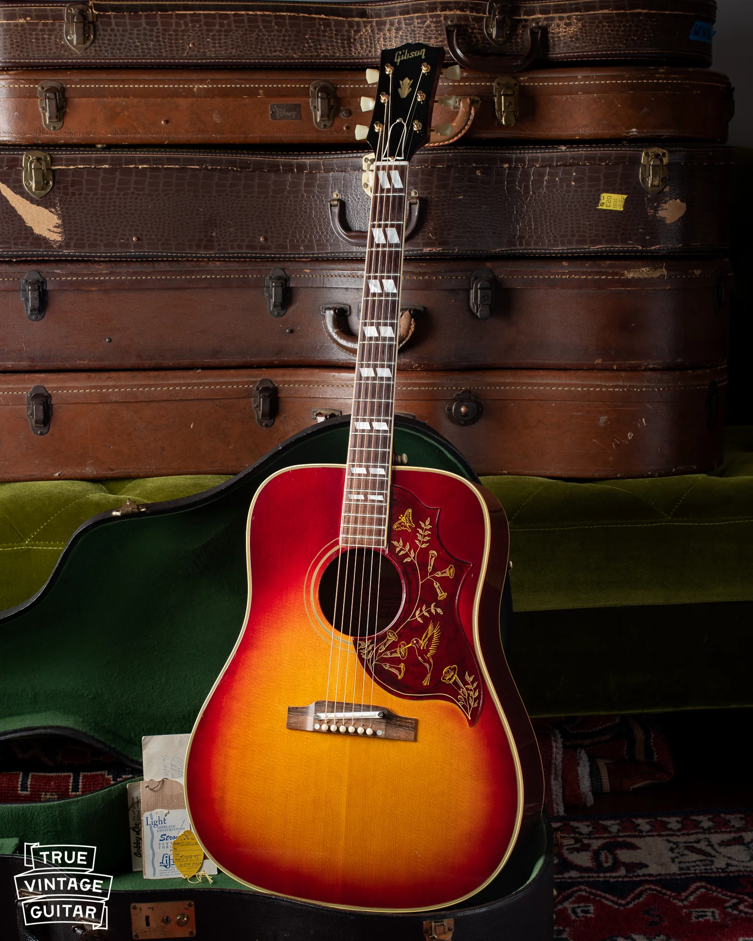 Gibson Hummingbird 1961 with tags - Image 2
