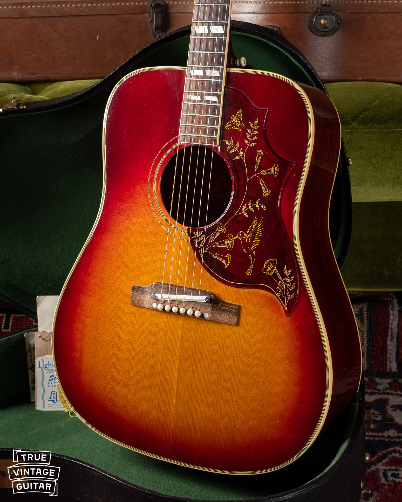 Gibson Hummingbird 1961 with tags - Image 3
