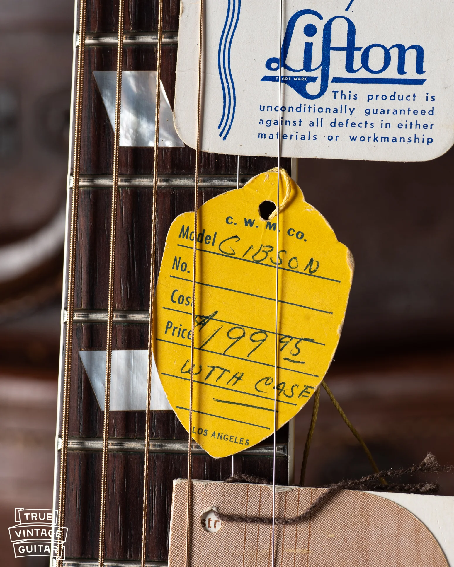 Gibson Hummingbird 1961 with tags - Image 6