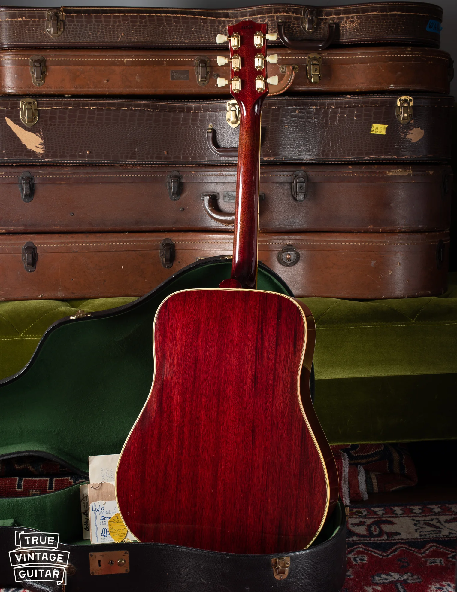 Gibson Hummingbird 1961 with tags - Image 9