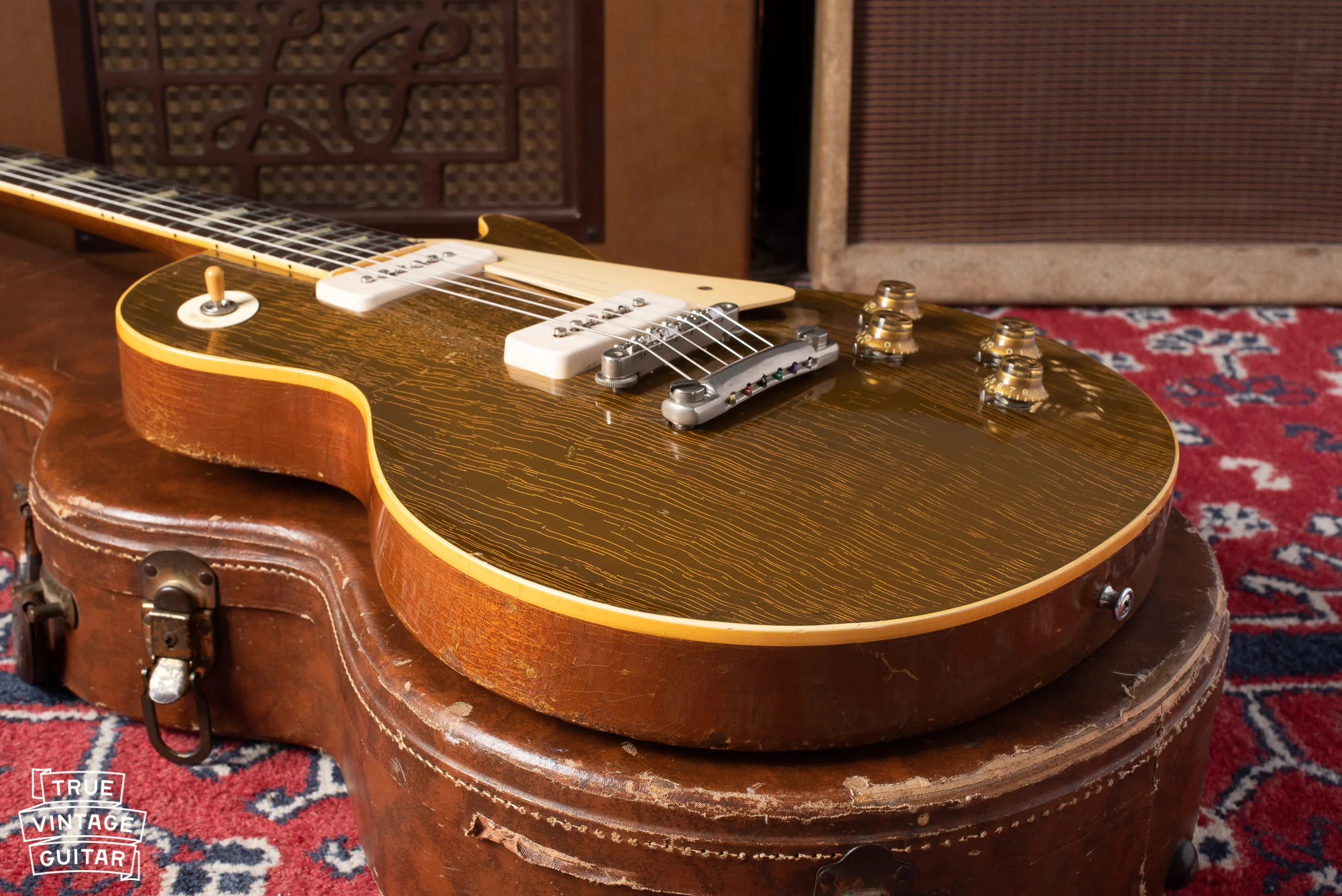Gibson Les Paul goldtop 1956 - Image 12