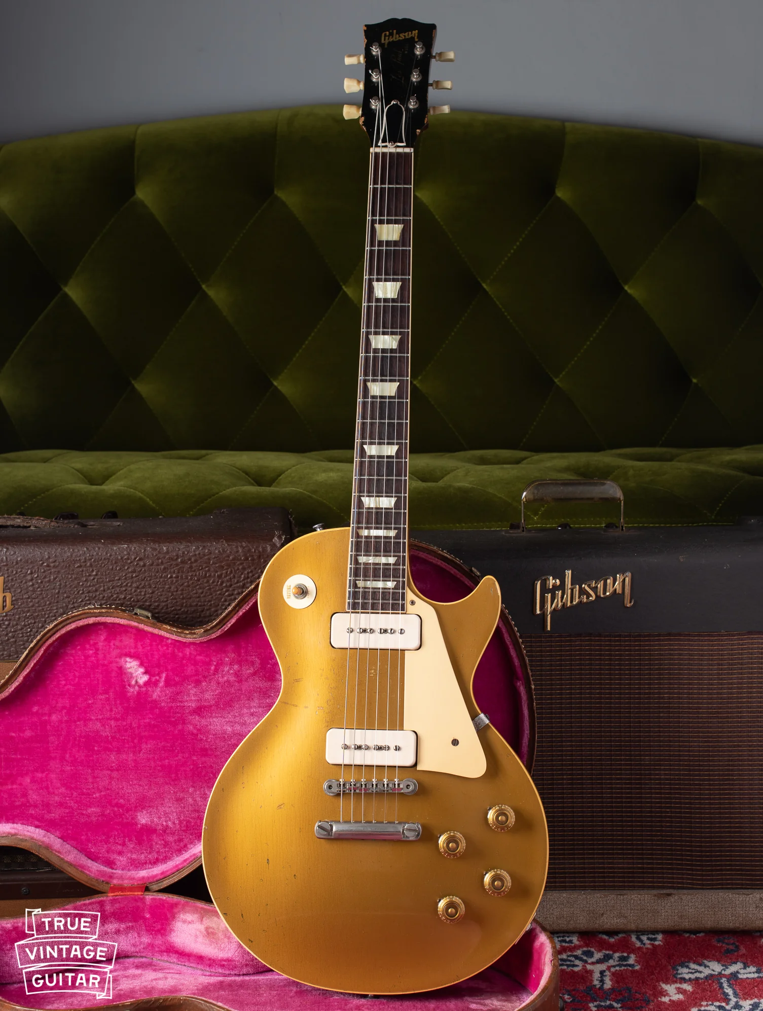 Gibson Les Paul goldtop 1956 - Image 3