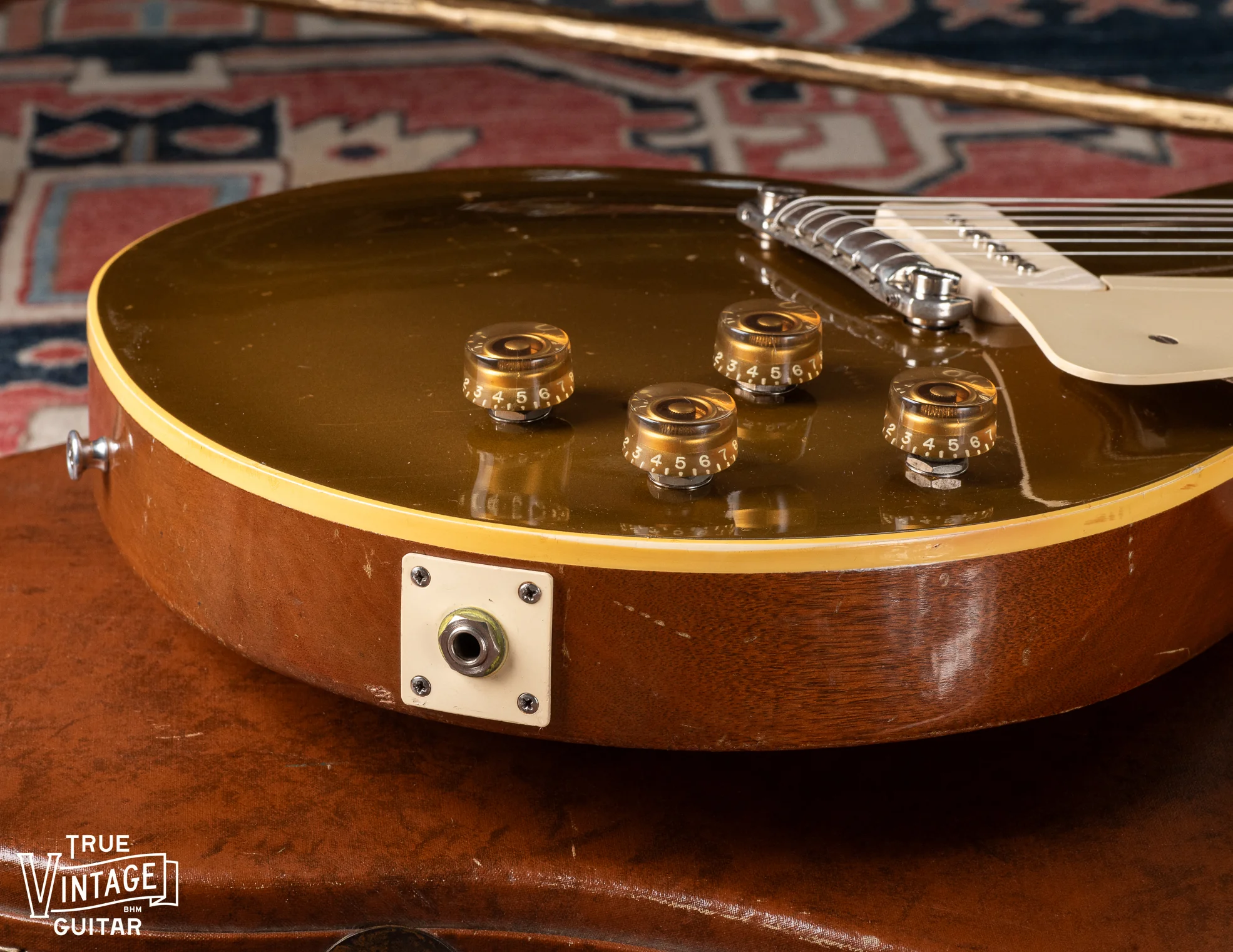 Gibson Les Paul Model Goldtop 1955 with tag - Image 14