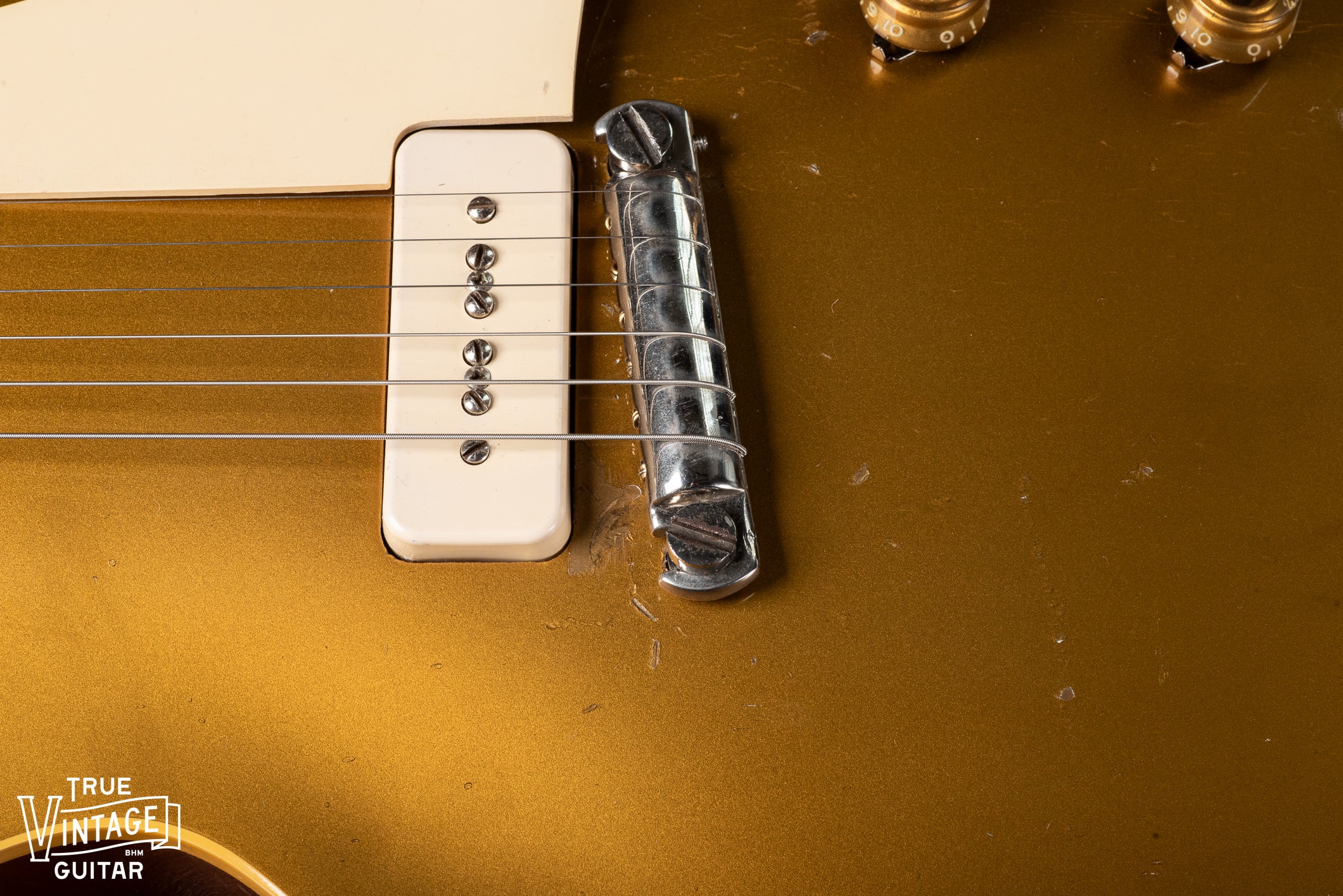 Gibson Les Paul Model Goldtop 1955 with tag - Image 17
