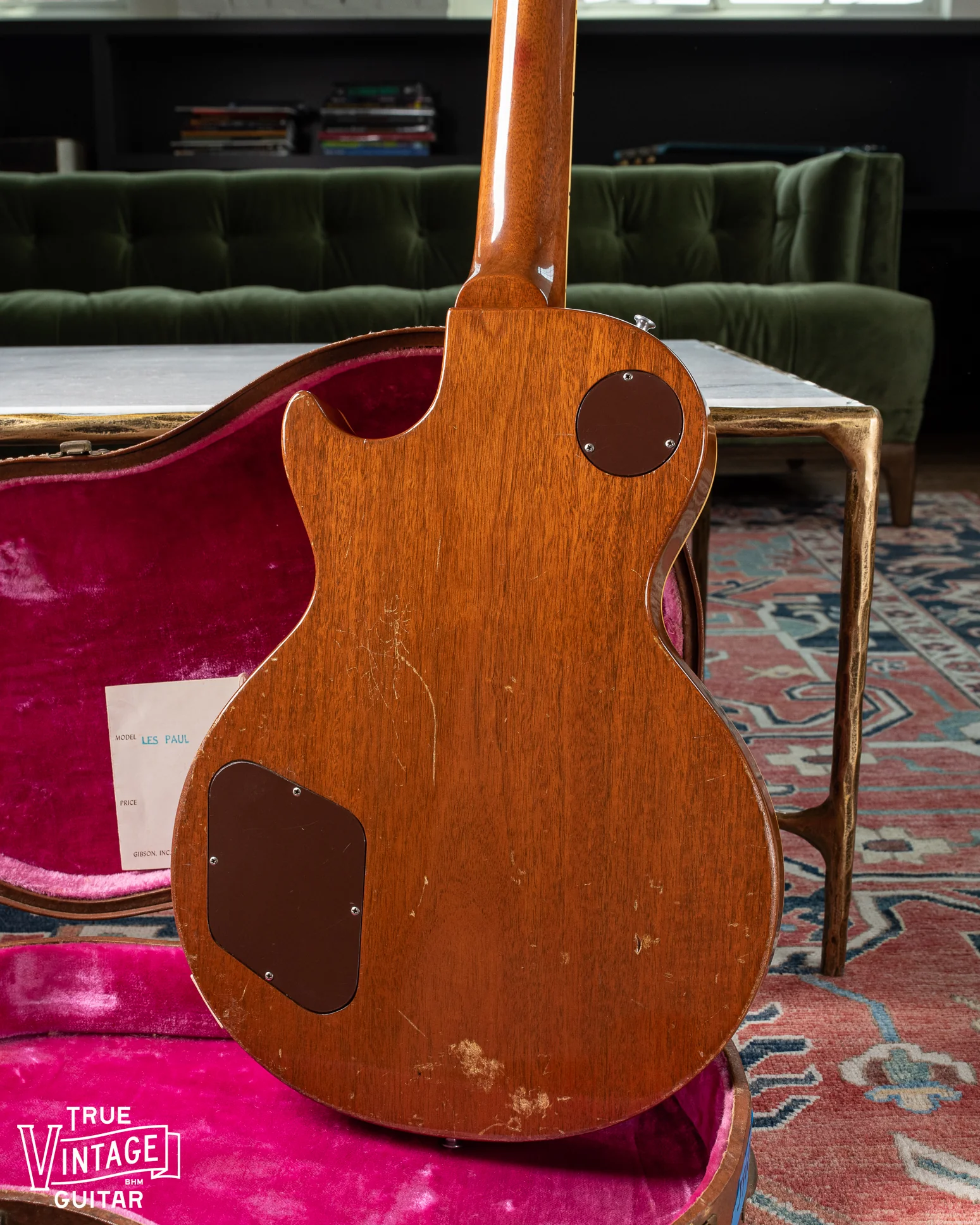 Gibson Les Paul Model Goldtop 1955 with tag - Image 6