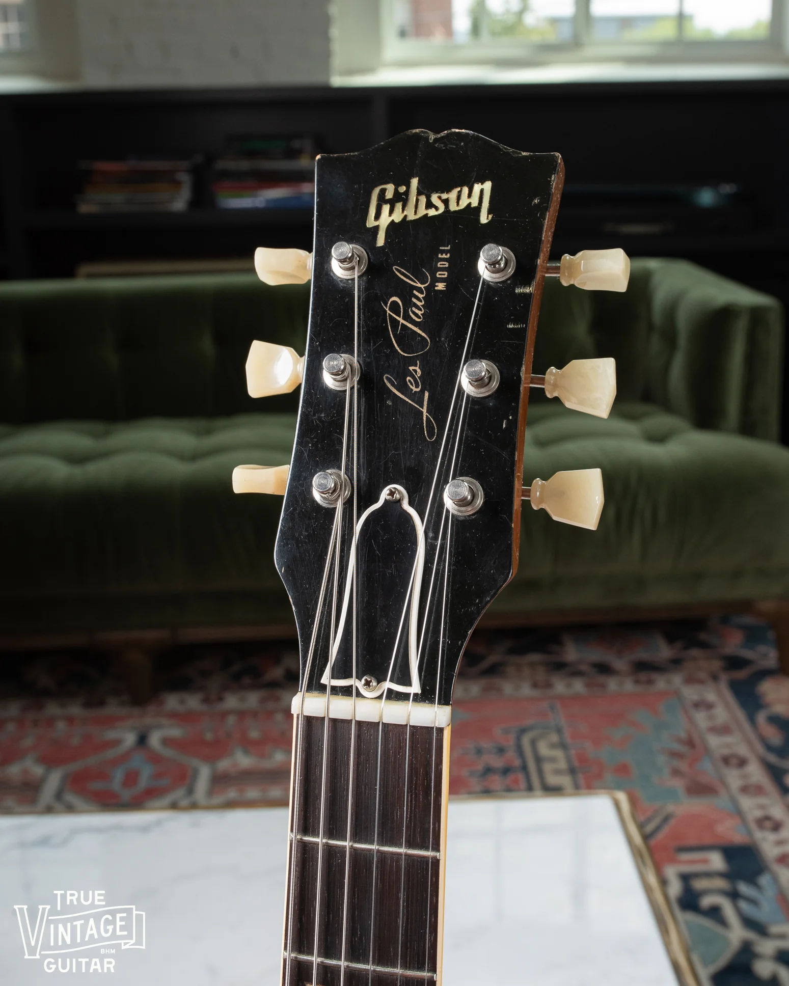 Gibson Les Paul Model Goldtop 1955 with tag - Image 7