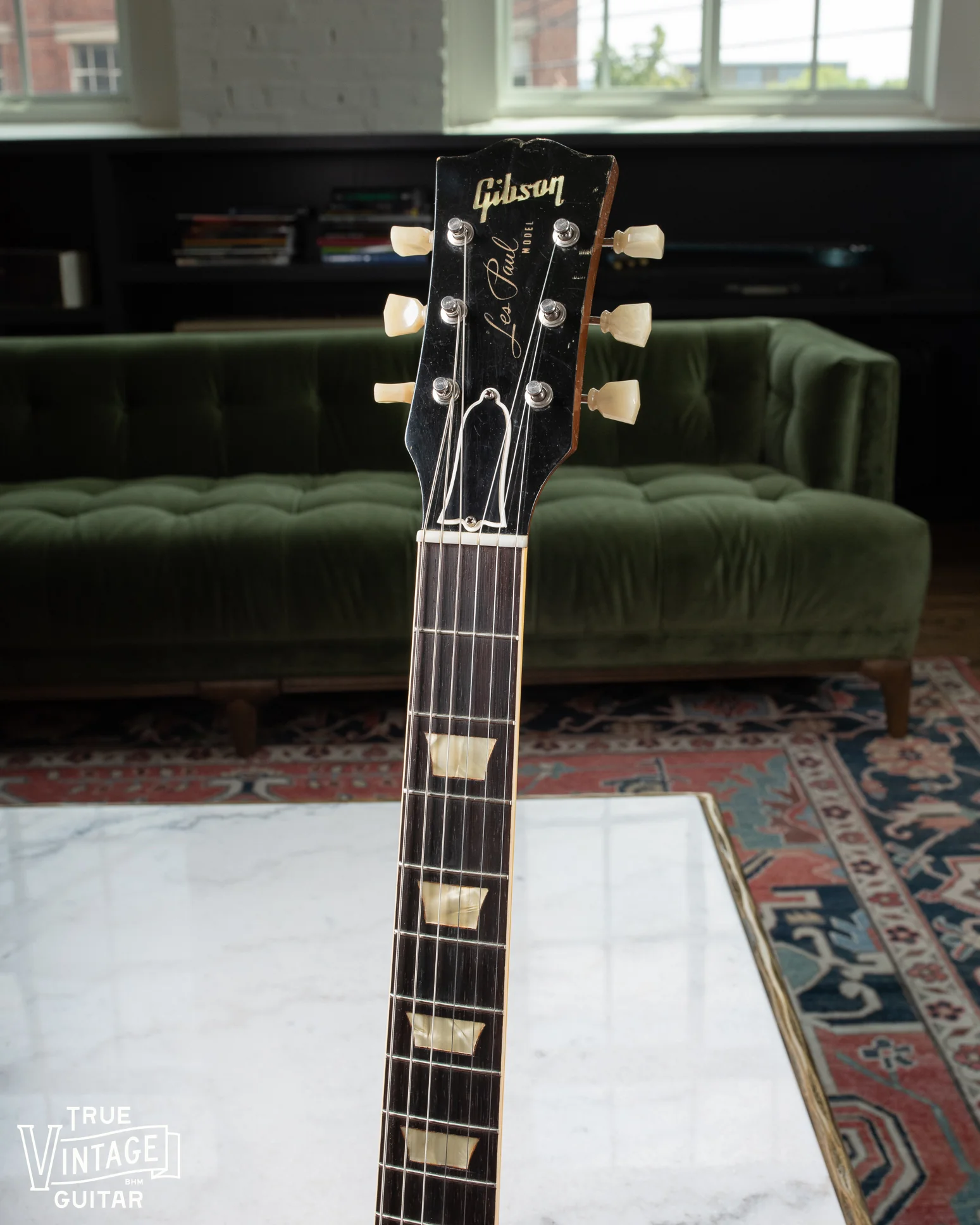 Gibson Les Paul Model Goldtop 1955 with tag - Image 8