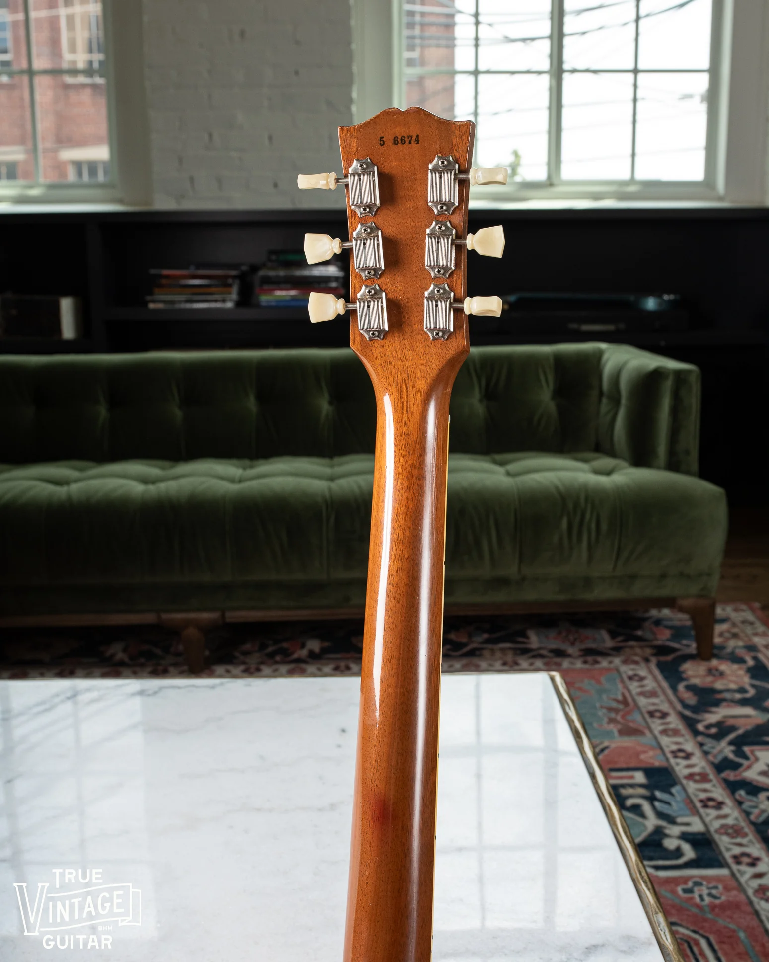 Gibson Les Paul Model Goldtop 1955 with tag - Image 9