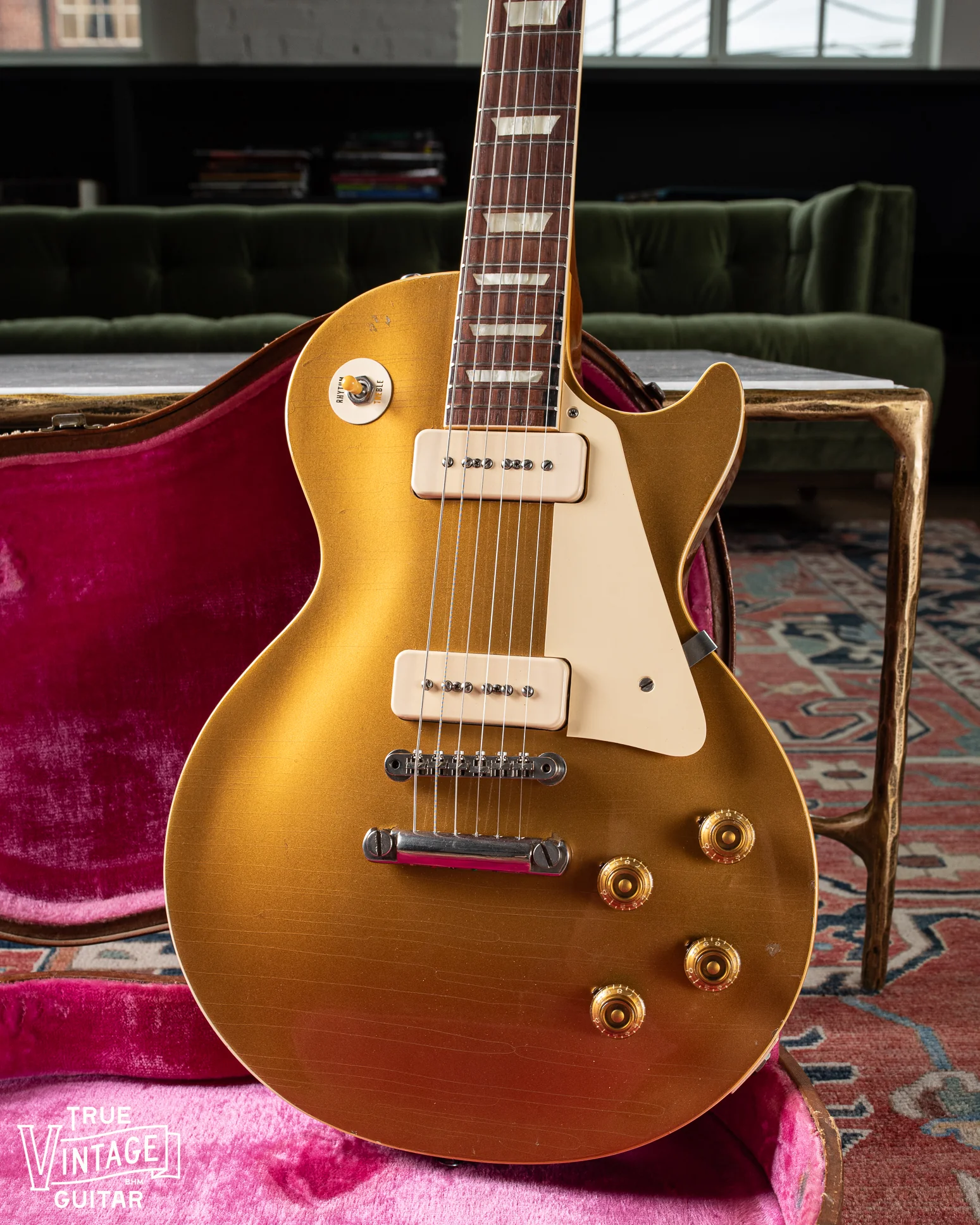 Gibson Les Paul Model Goldtop 1955 with Tune-O-Matic