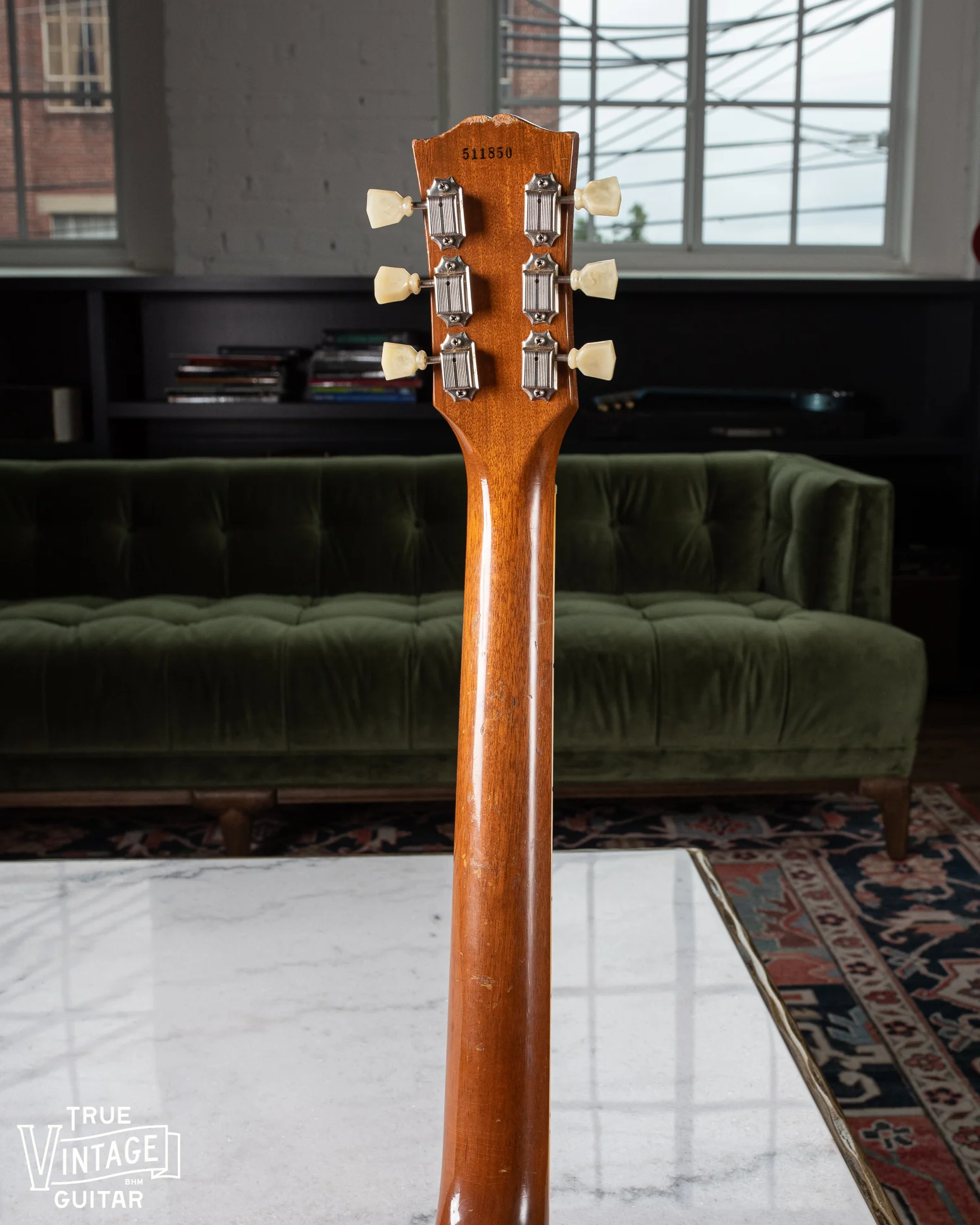 Gibson Les Paul Model Goldtop 1955 with Tune-O-Matic - Image 12