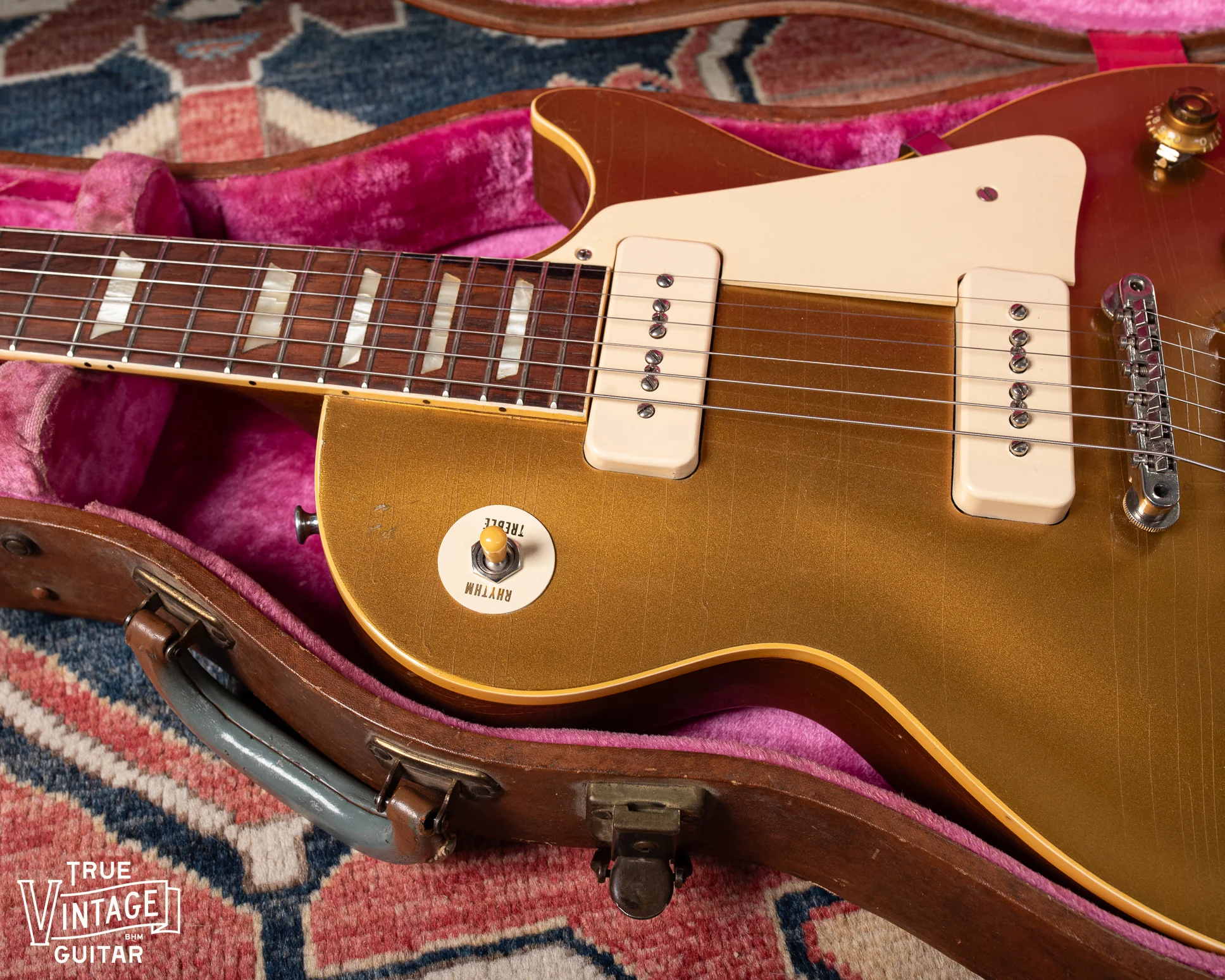 Gibson Les Paul Model Goldtop 1955 with Tune-O-Matic - Image 15