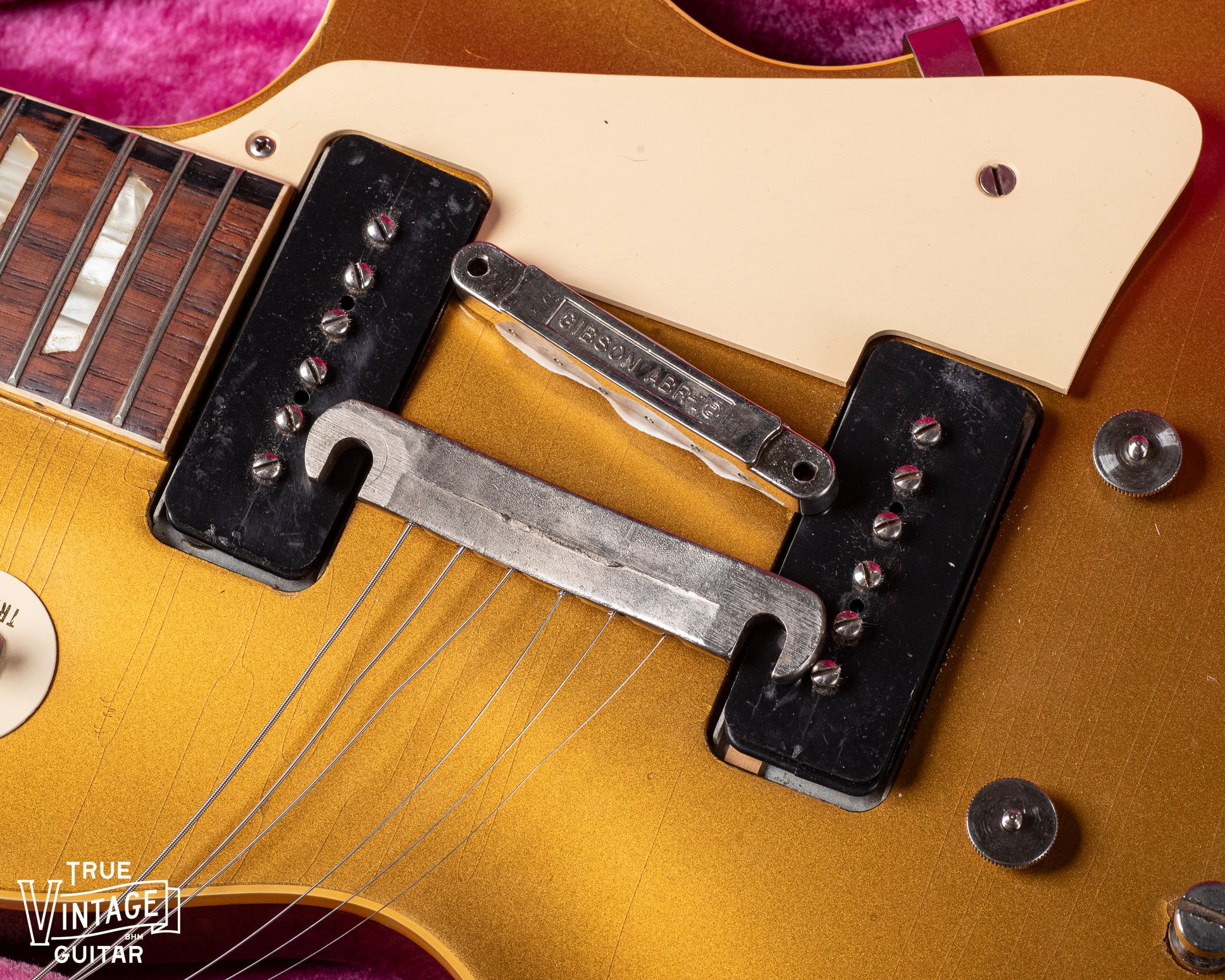 Gibson Les Paul Model Goldtop 1955 with Tune-O-Matic - Image 19