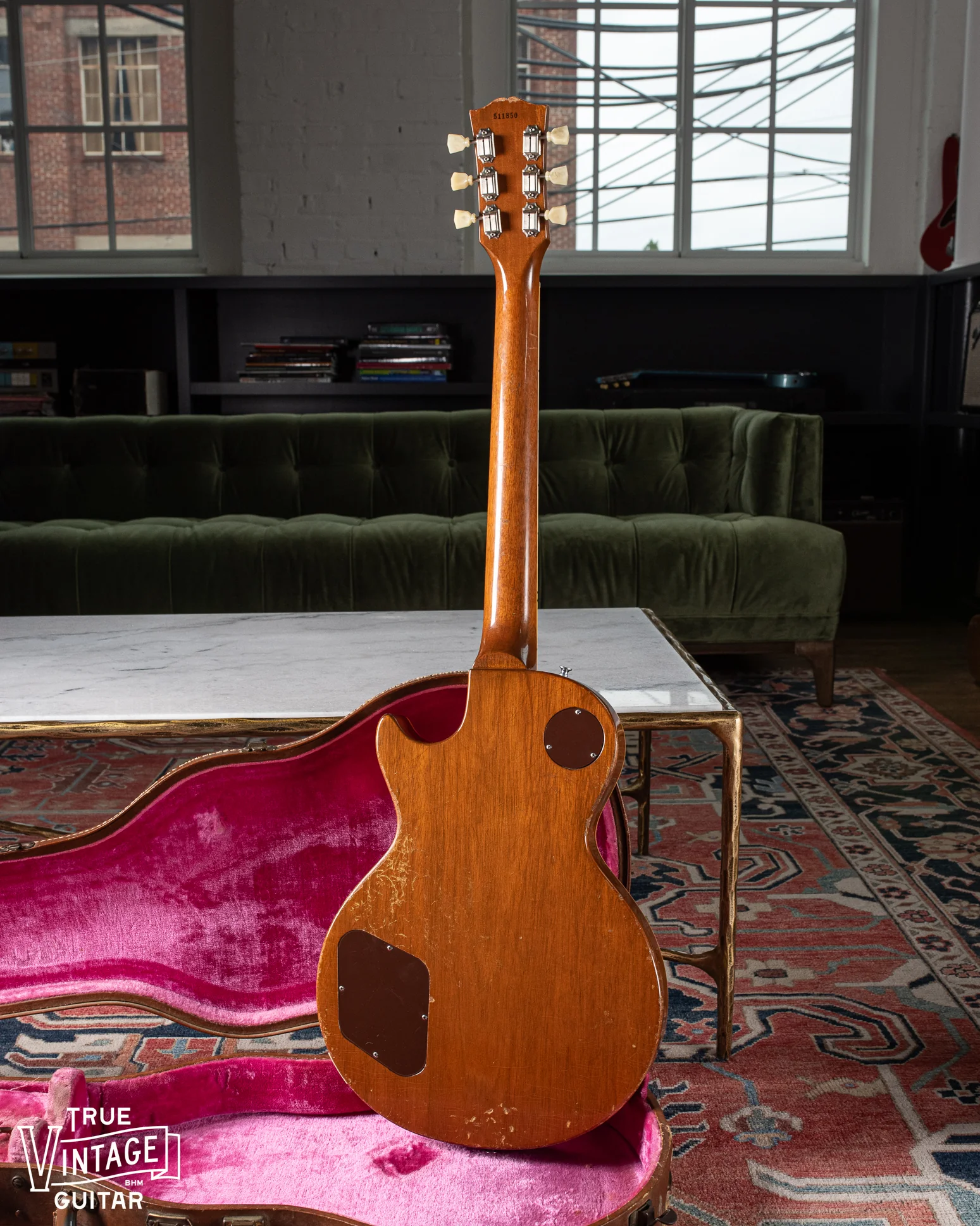 Gibson Les Paul Model Goldtop 1955 with Tune-O-Matic - Image 3