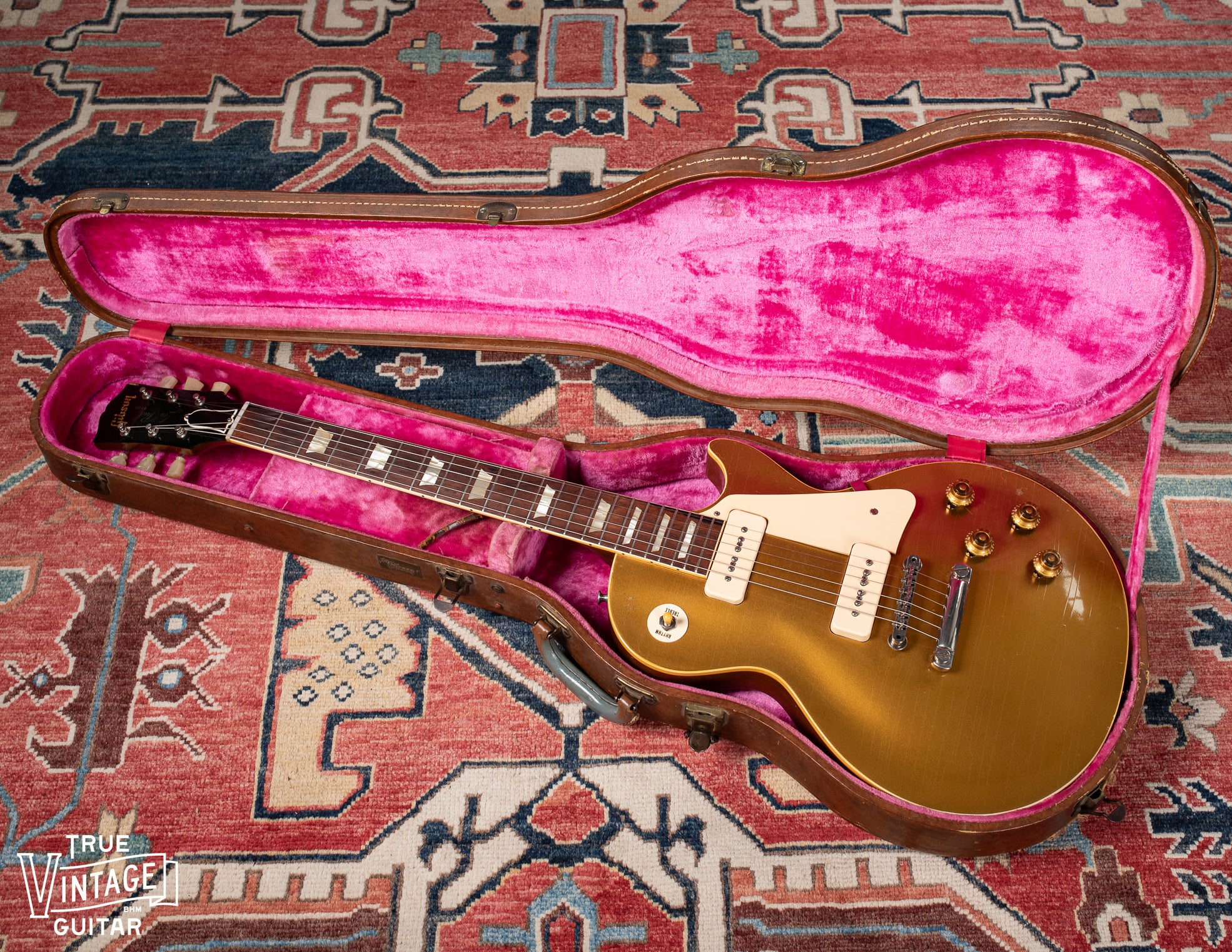 Gibson Les Paul Model Goldtop 1955 with Tune-O-Matic - Image 7