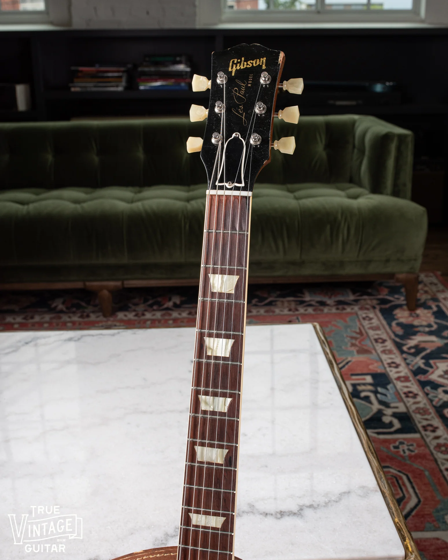 Gibson Les Paul Model Goldtop 1955 with Tune-O-Matic - Image 8