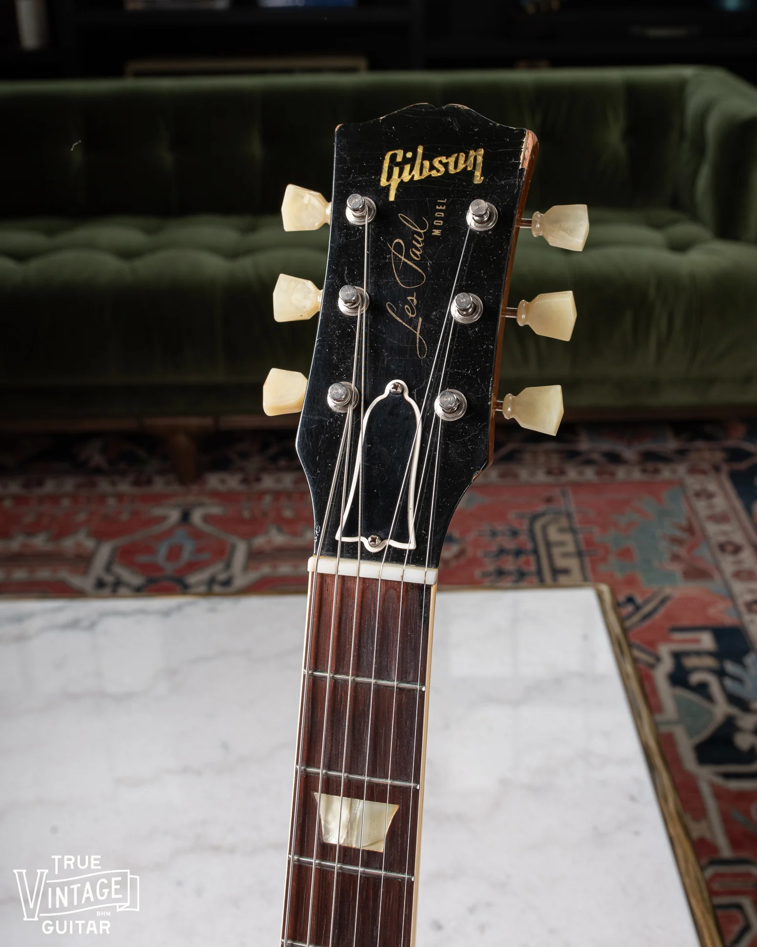 Gibson Les Paul Model Goldtop 1955 with Tune-O-Matic - Image 9