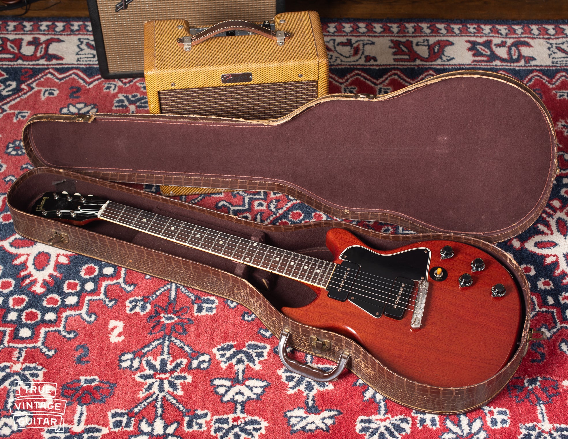 Gibson Les Paul Special 1960 Cherry Red - Image 4