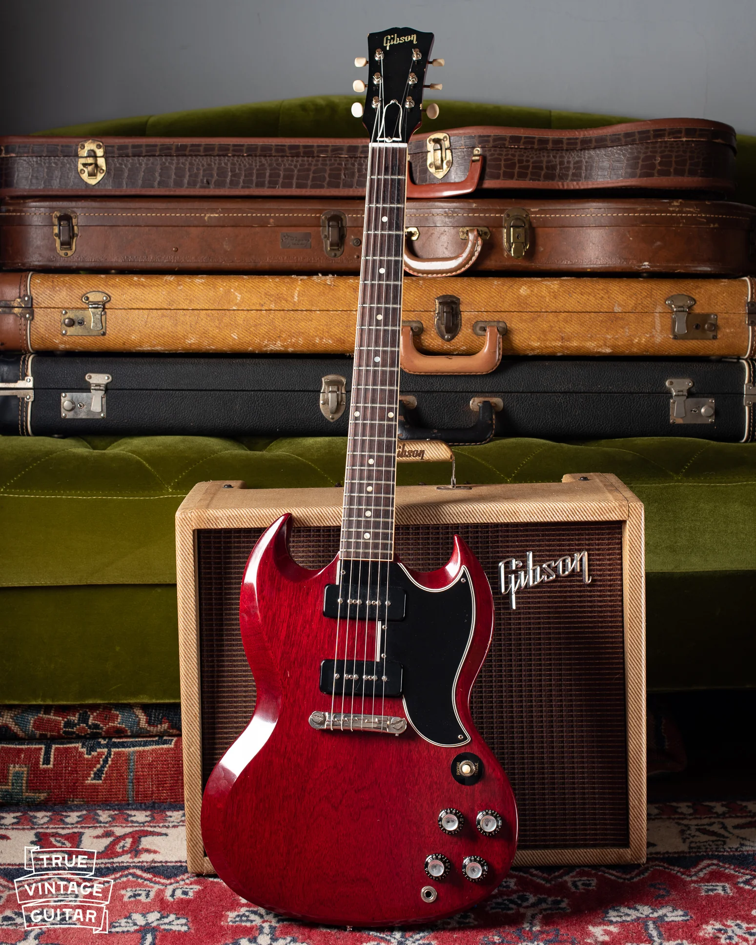 Gibson SG Special 1962 Cherry Red - Image 13