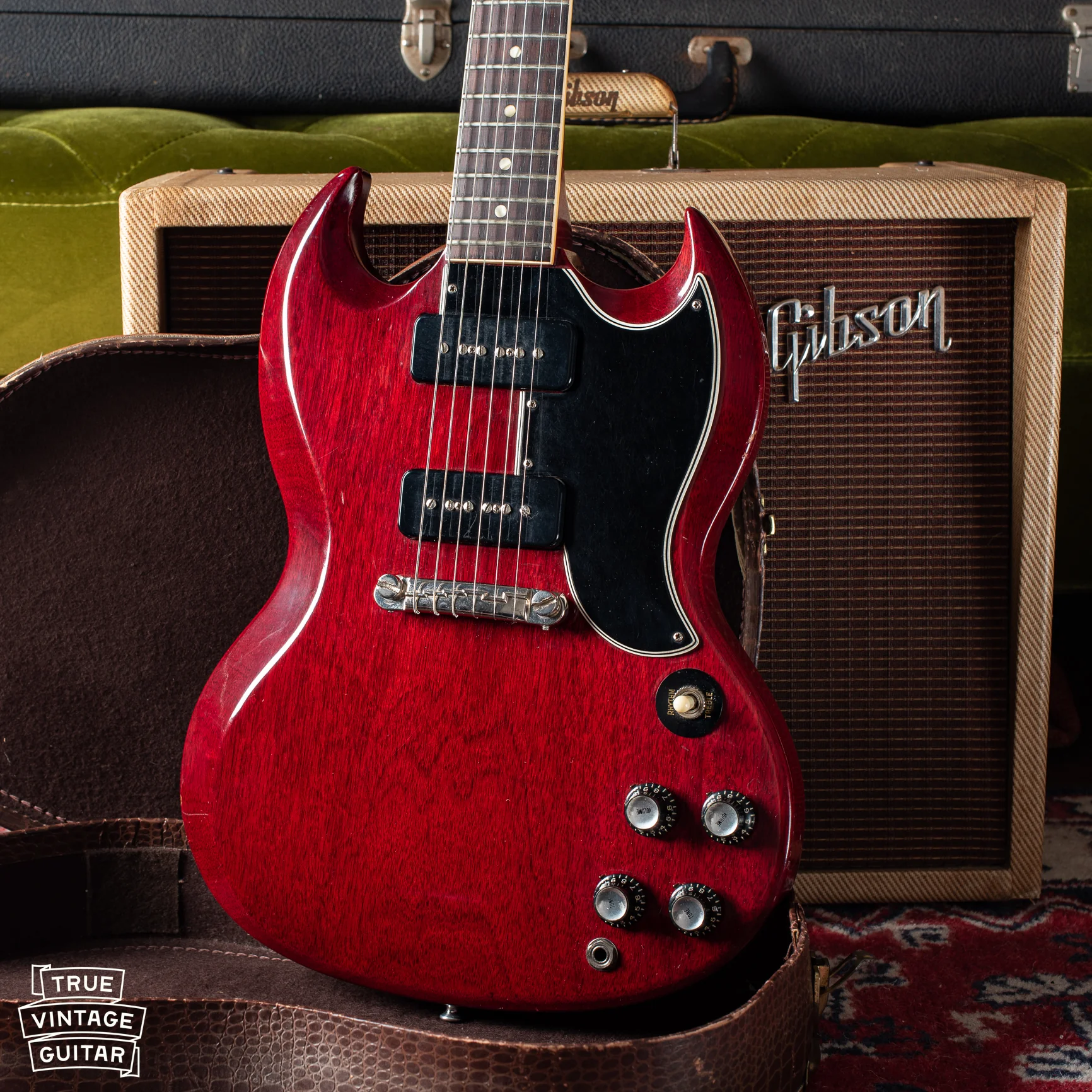 Gibson SG Special 1962 Cherry Red - Image 14